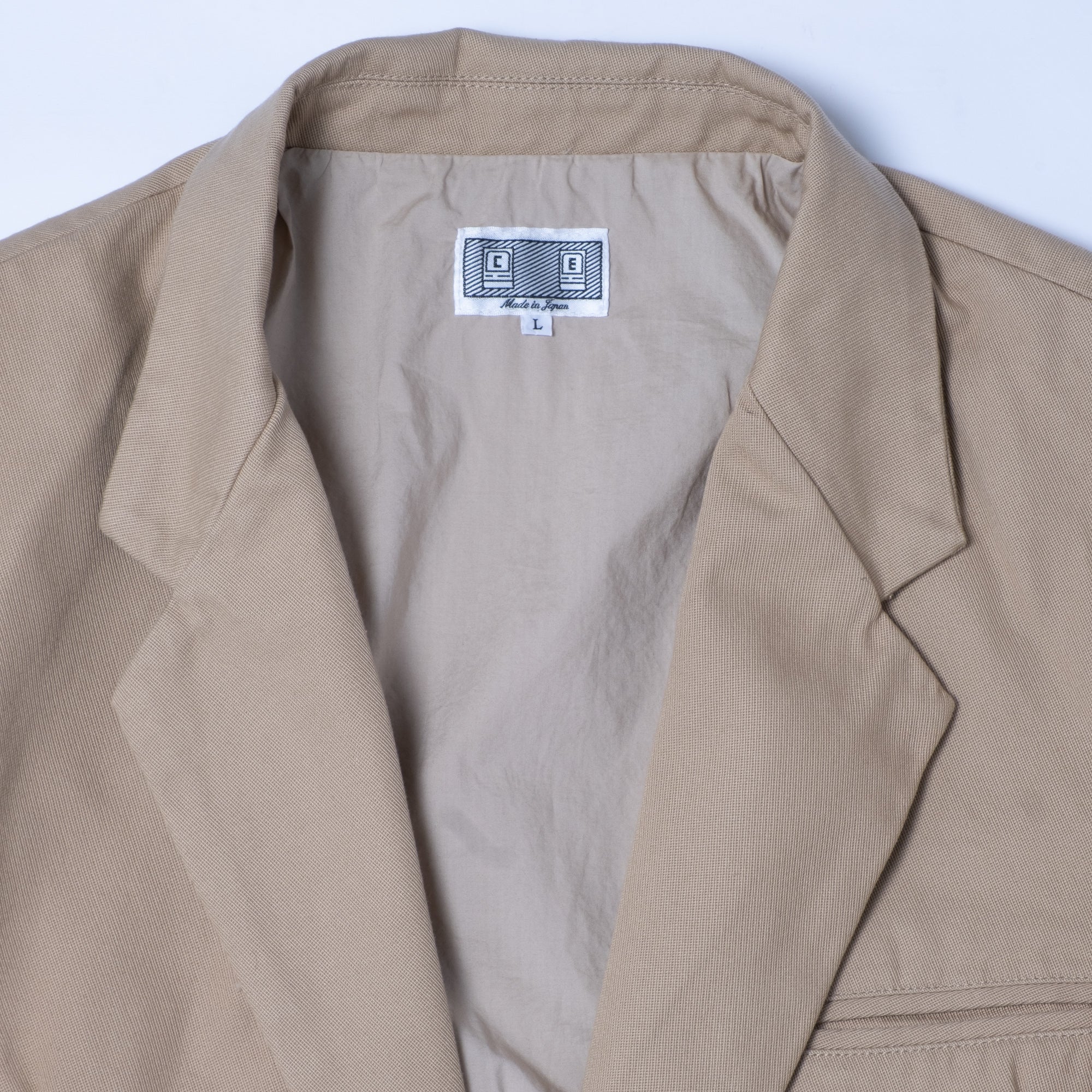 Cav Empt Cotton Lapel Jacket - Beige - Image 2