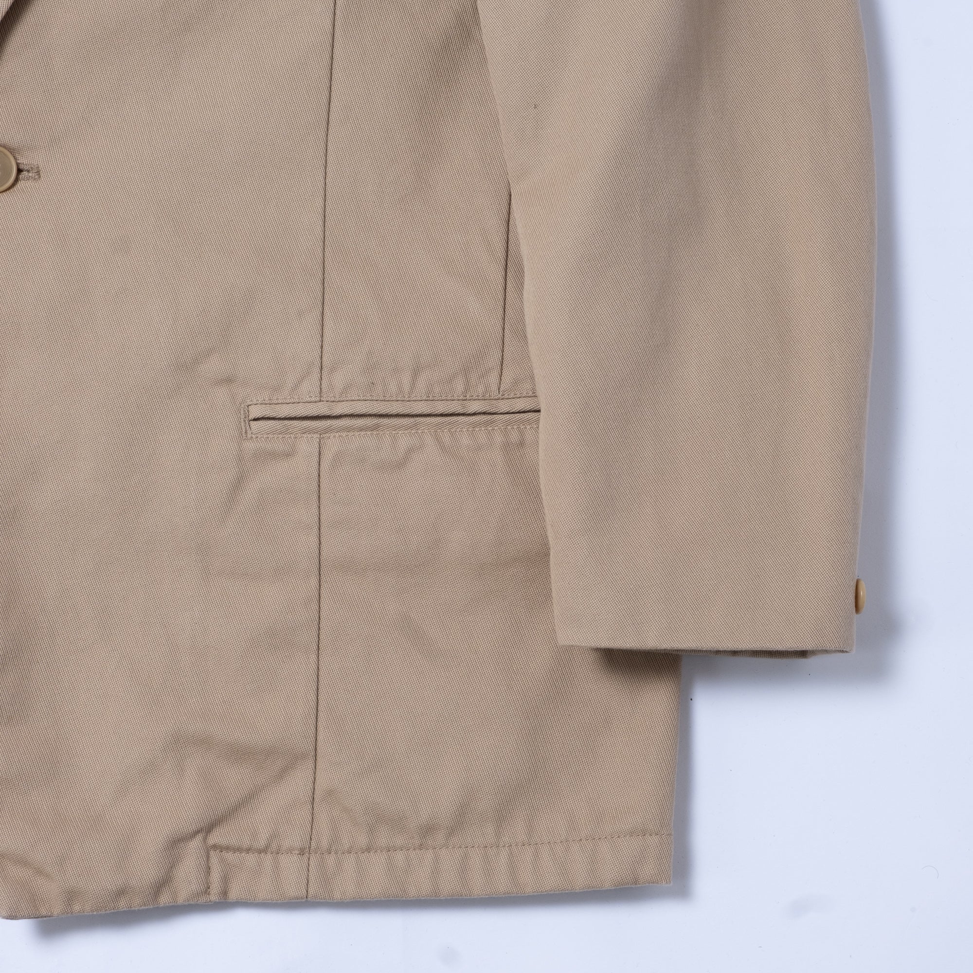 Cav Empt Cotton Lapel Jacket - Beige - Image 4