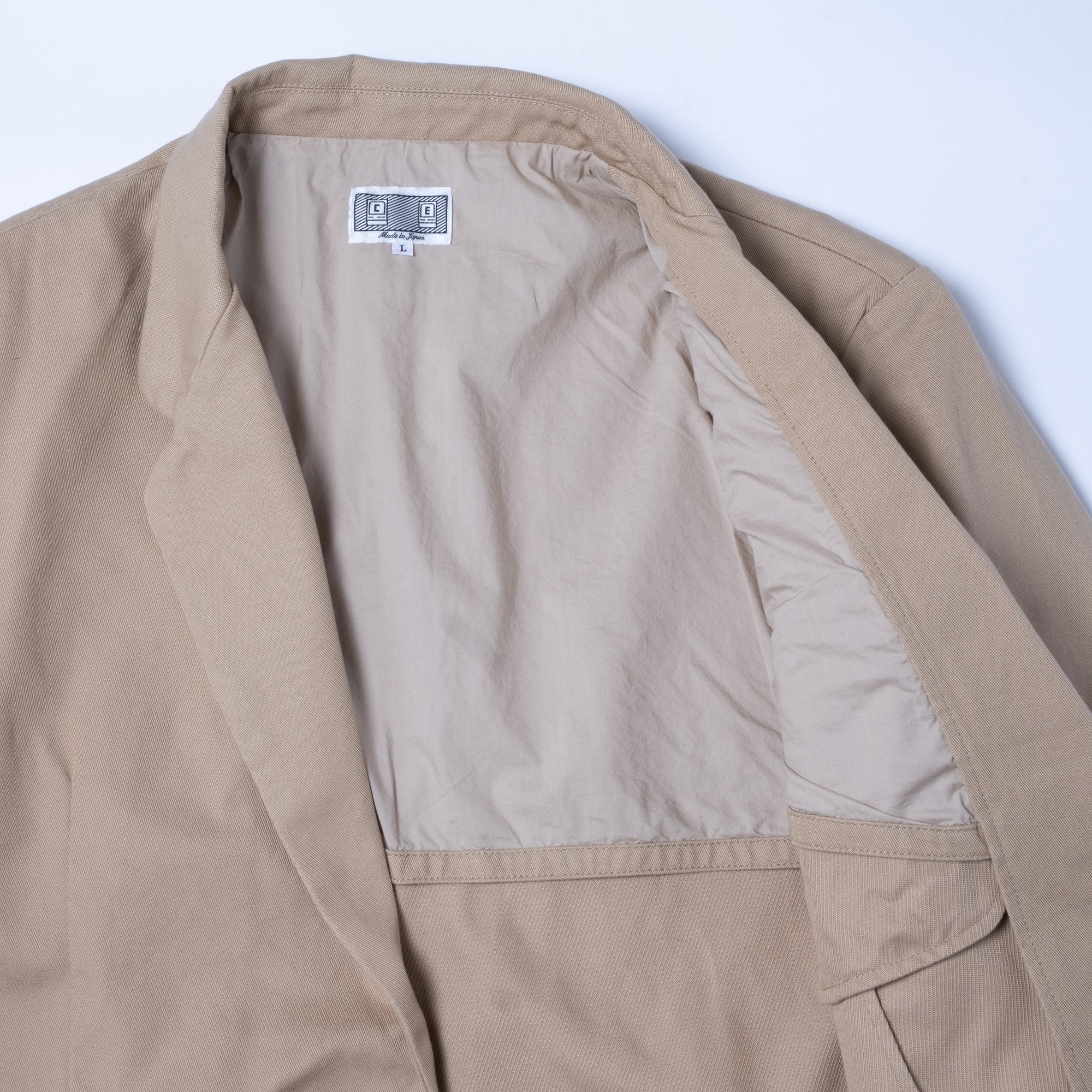 Cav Empt Cotton Lapel Jacket - Beige - Image 5