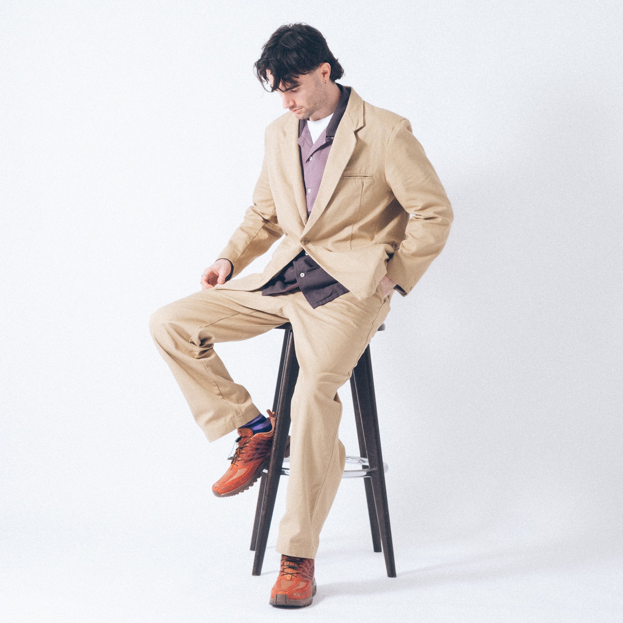 Cav Empt Cotton Lapel Jacket - Beige - Image 8