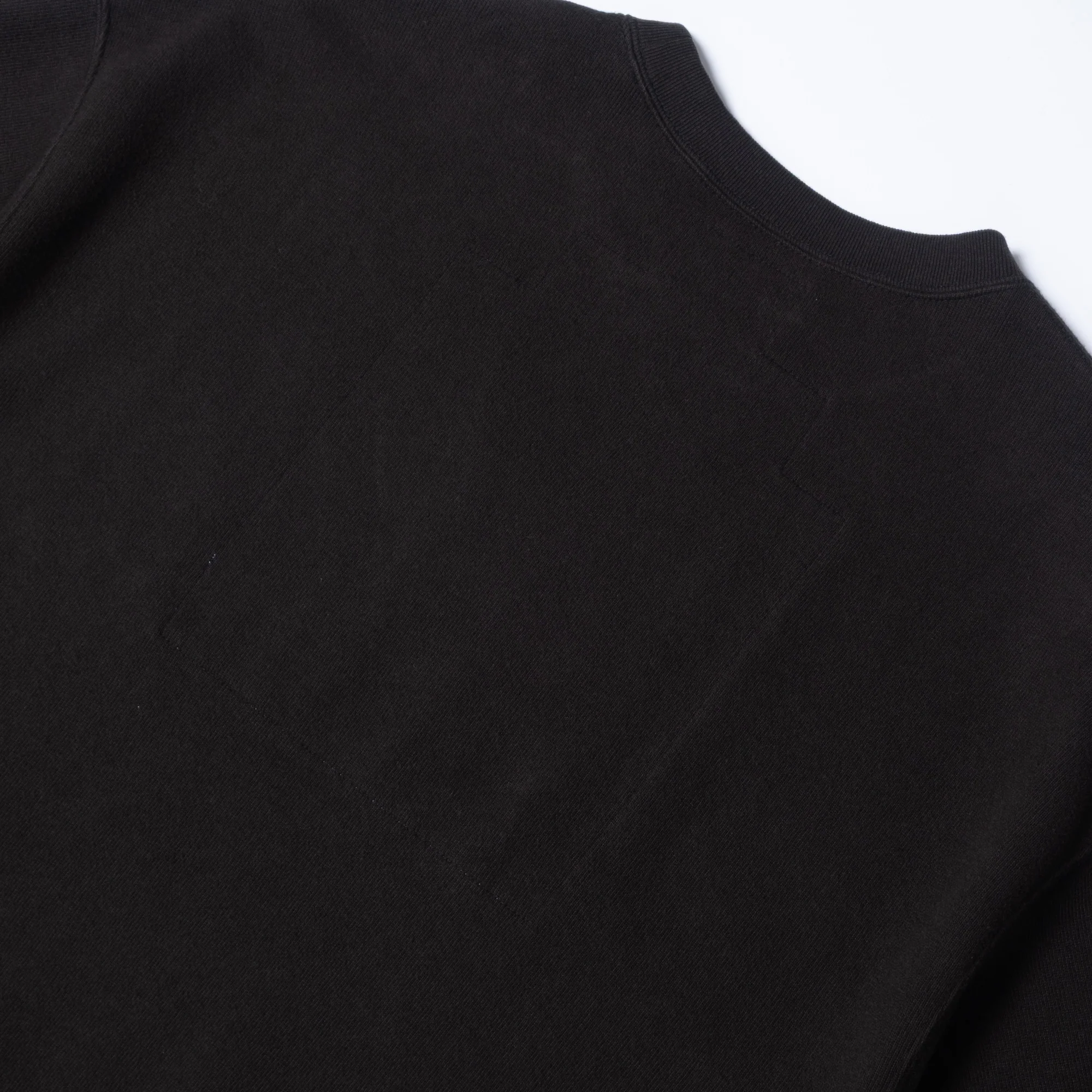 Cav Empt DBL Knit Short Sleeve Crew Neck - Black - Image 5