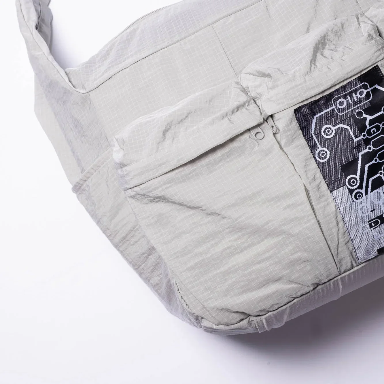 Cav Empt Developed Light Shoulder Bag - Grey - Image 4