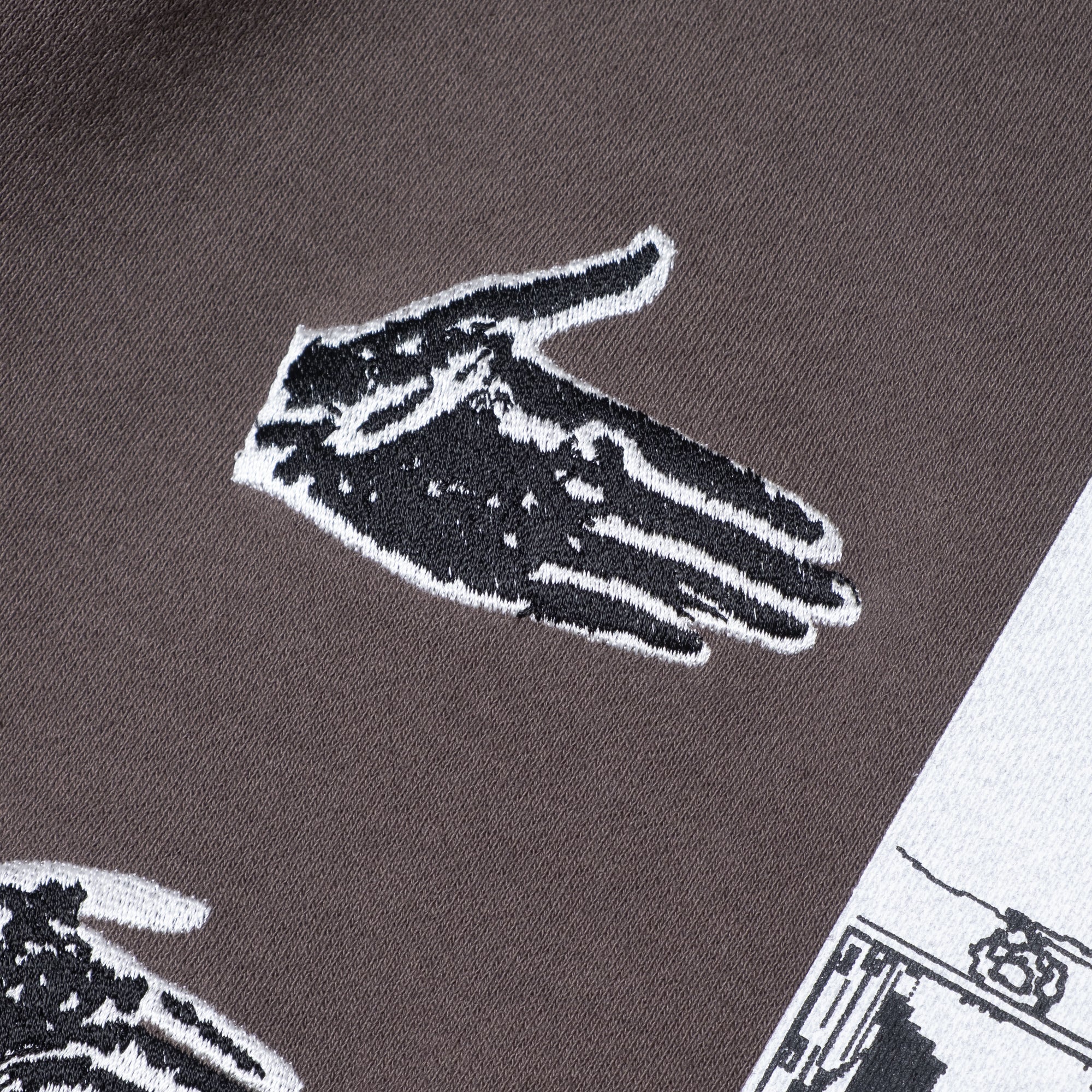 Cav Empt FK ExpDwp Long leeve Top - Charcoal - Image 4