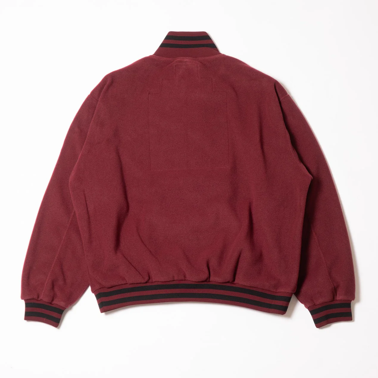 Cav Empt Fleece Half Zip Up - Burgundy - Image 6