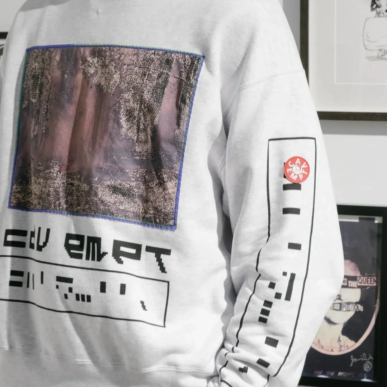Cav Empt Gondol4w1$h Crew Neck Sweater - Grey - Image 3