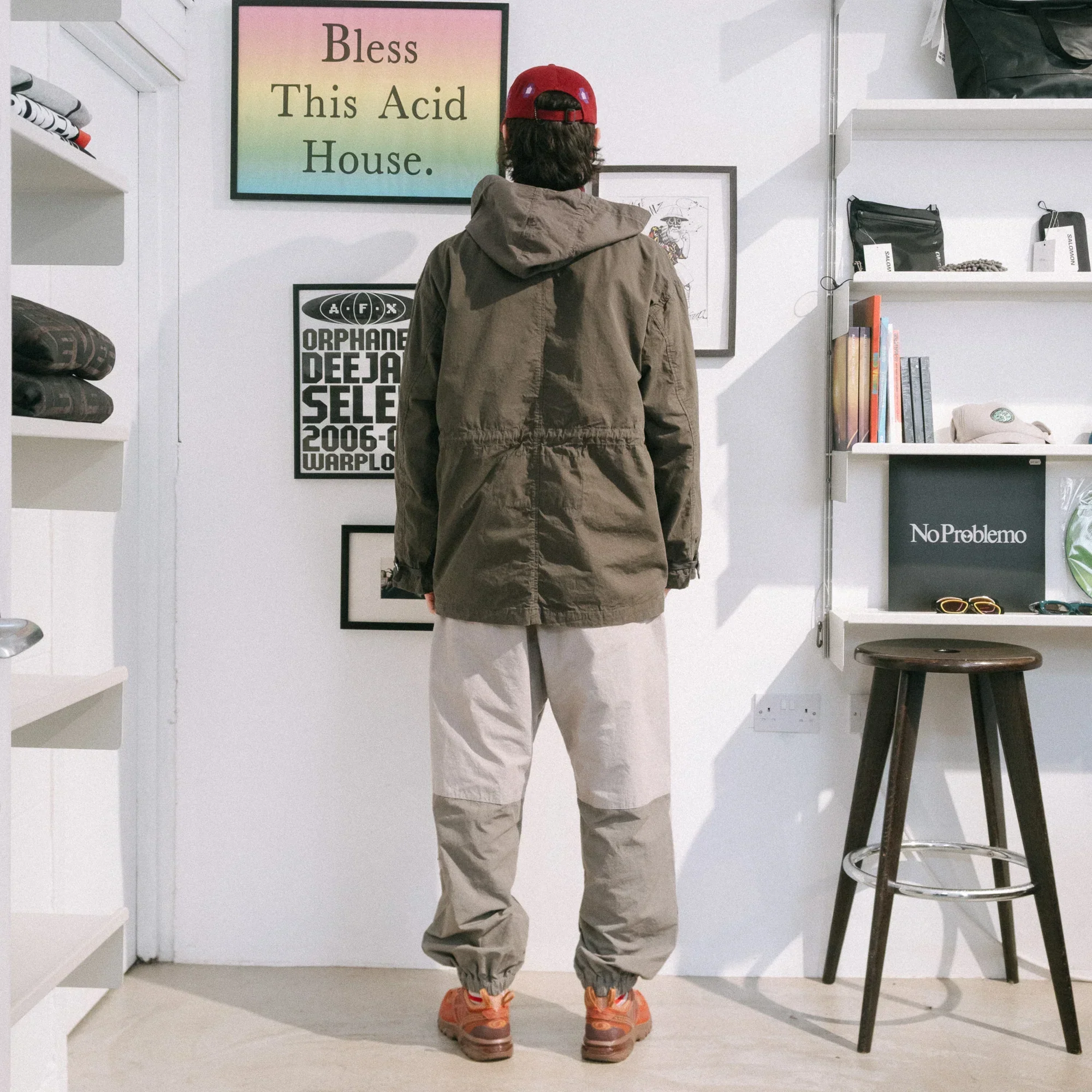 Cav Empt Hood Jacket - Charcoal - Image 10