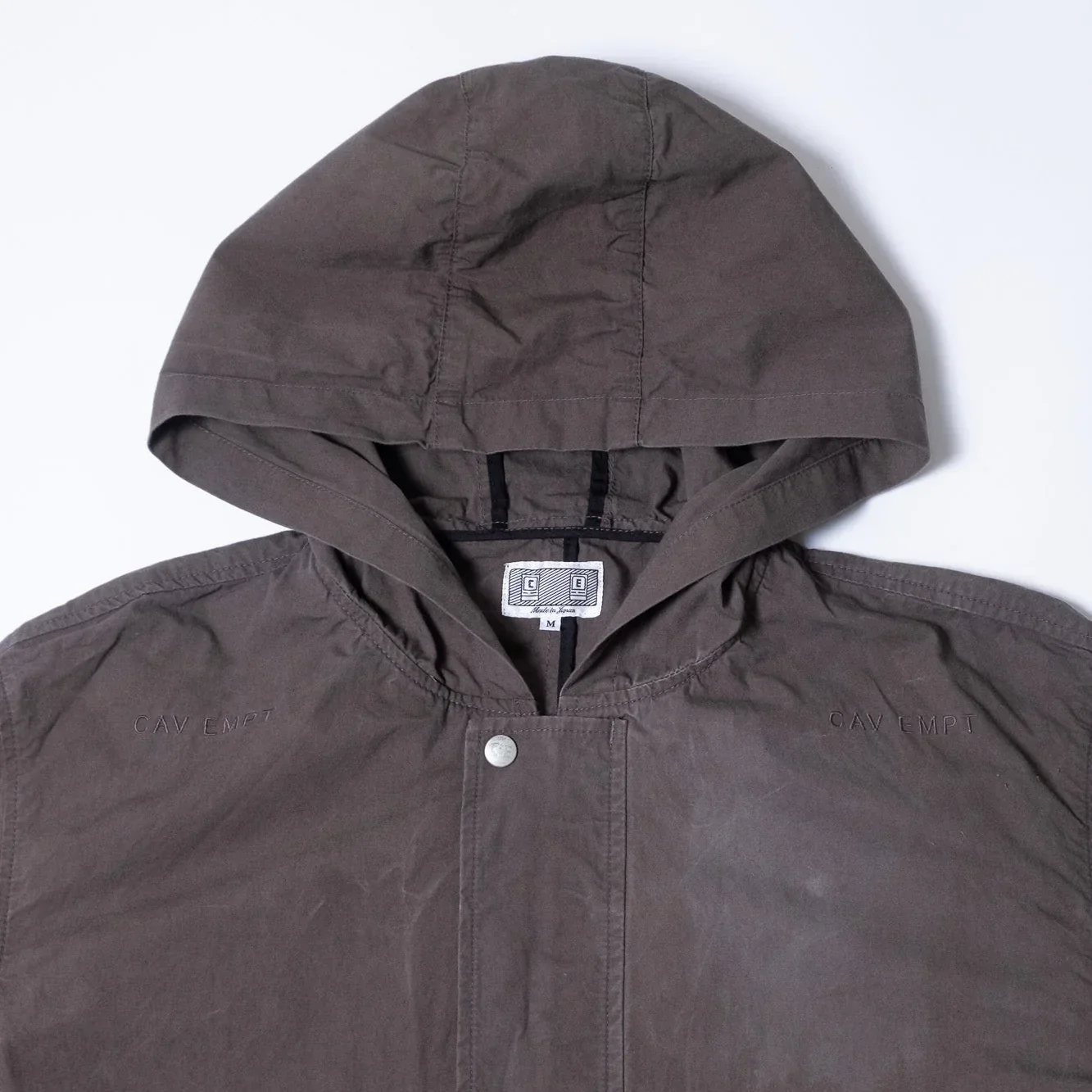 Cav Empt Hood Jacket - Charcoal - Image 2