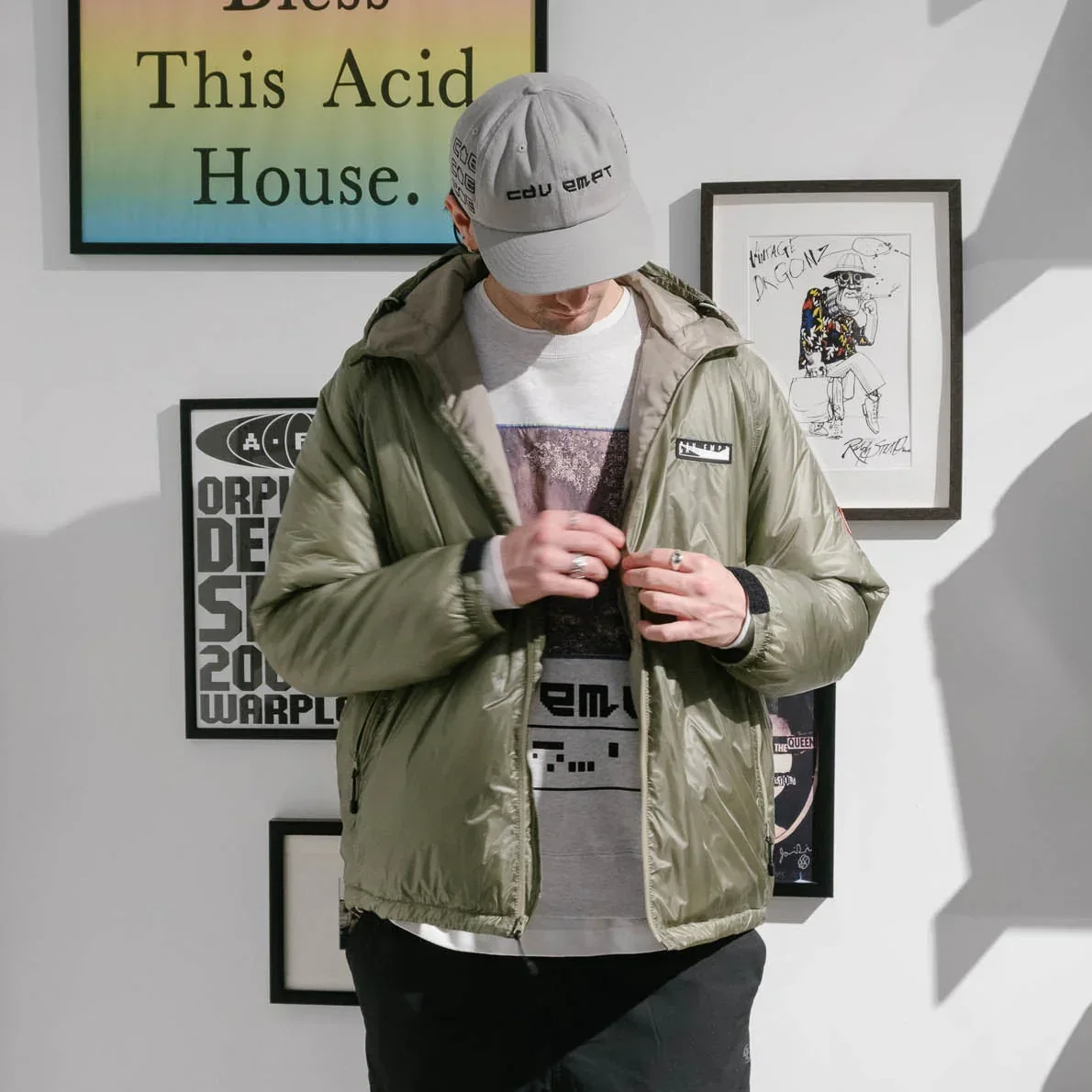 Cav Empt Lightweight Parka - Green - Image 9