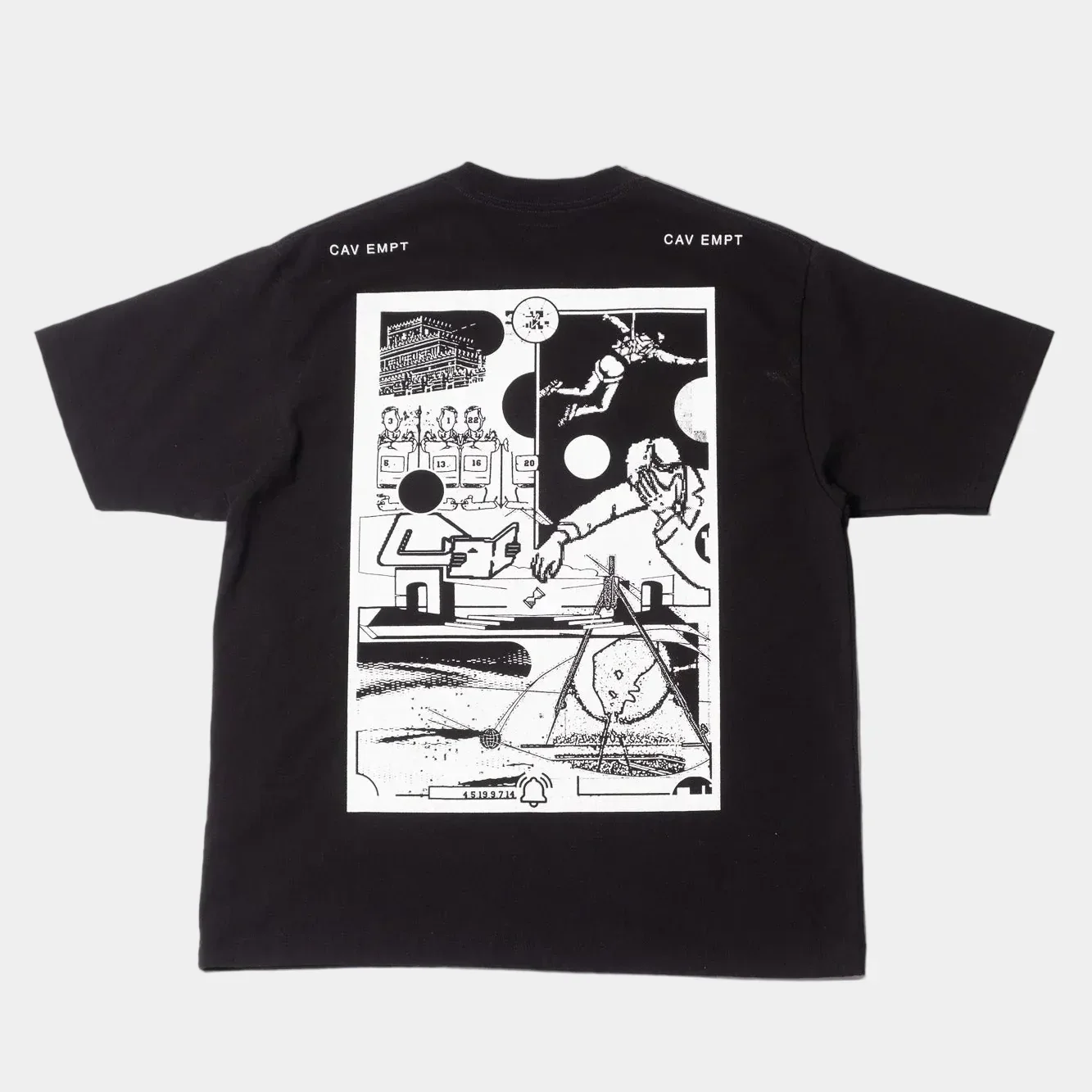 Cav Empt MD Caveat Aedificator T-Shirt - Black - Image 5