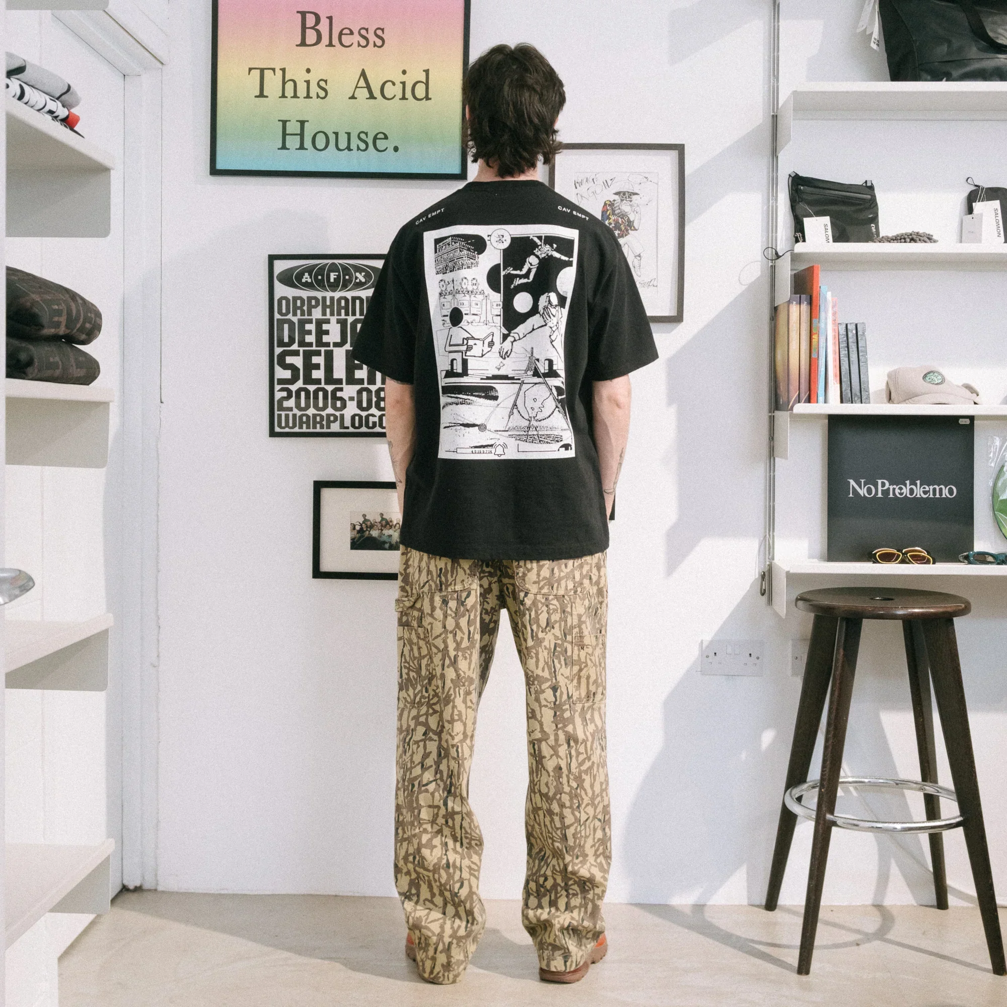 Cav Empt MD Caveat Aedificator T-Shirt - Black - Image 7