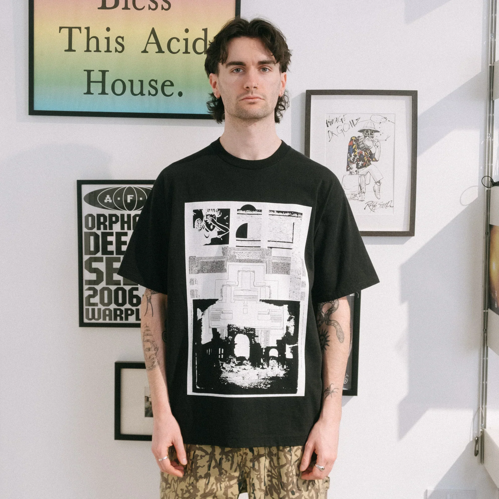 Cav Empt MD Caveat Aedificator T-Shirt - Black - Image 8