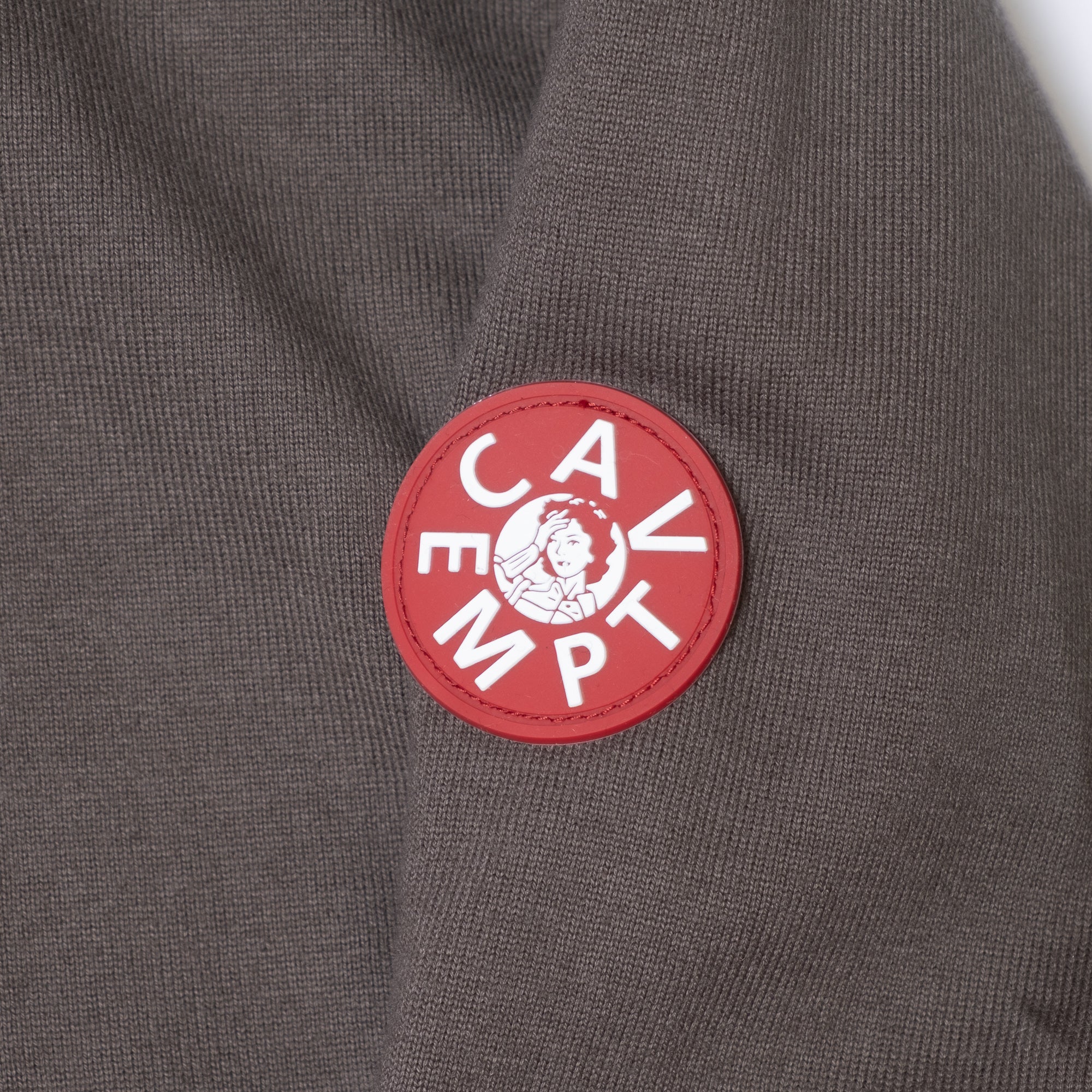 Cav Empt MD Clean Room LIGHT BIG Crew Neck Sweatshirt - Charcoal - Image 5