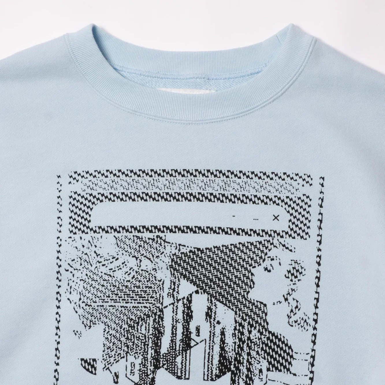 Cav Empt MD Ostension Crew Neck Sweater - Blue - Image 2