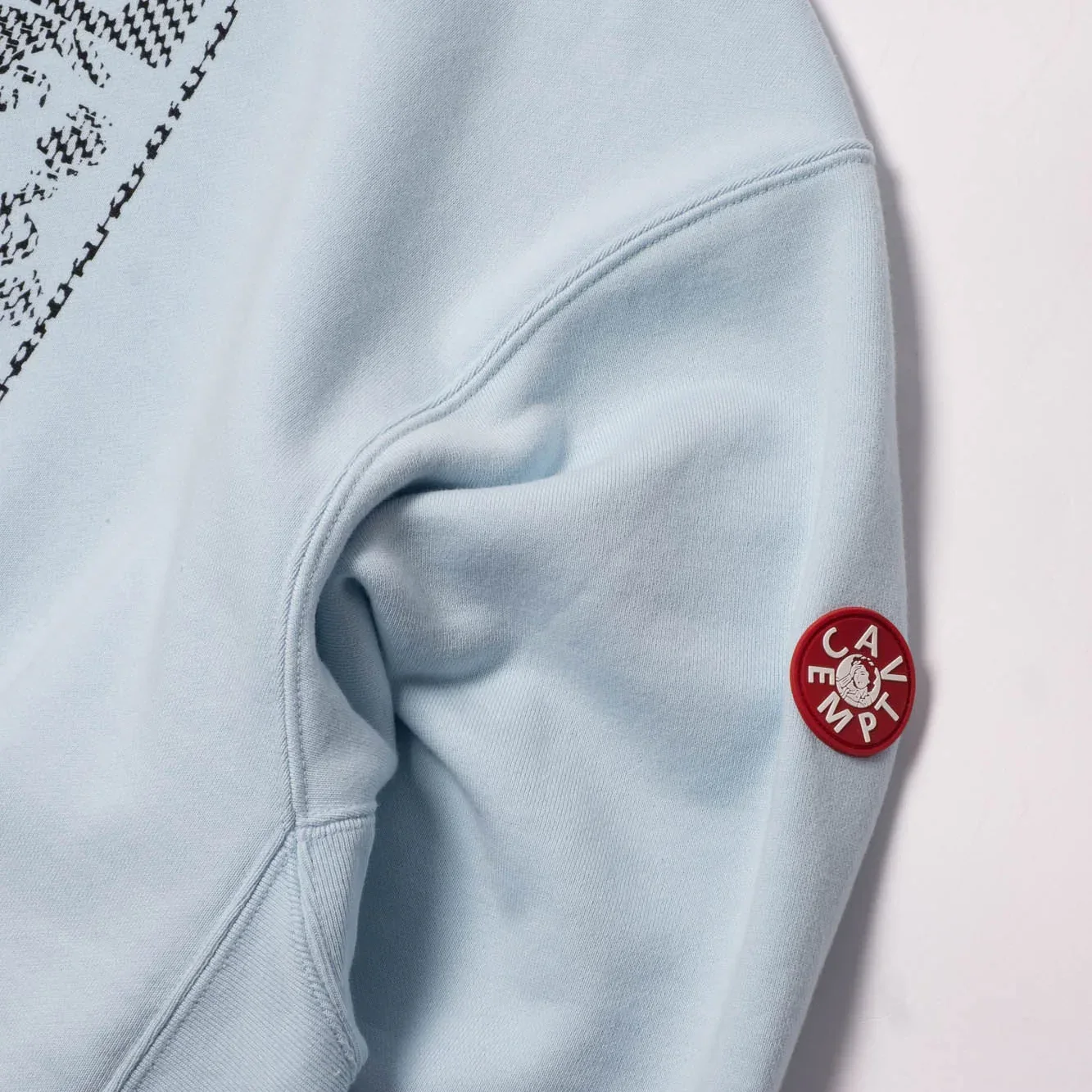 Cav Empt MD Ostension Crew Neck Sweater - Blue - Image 3