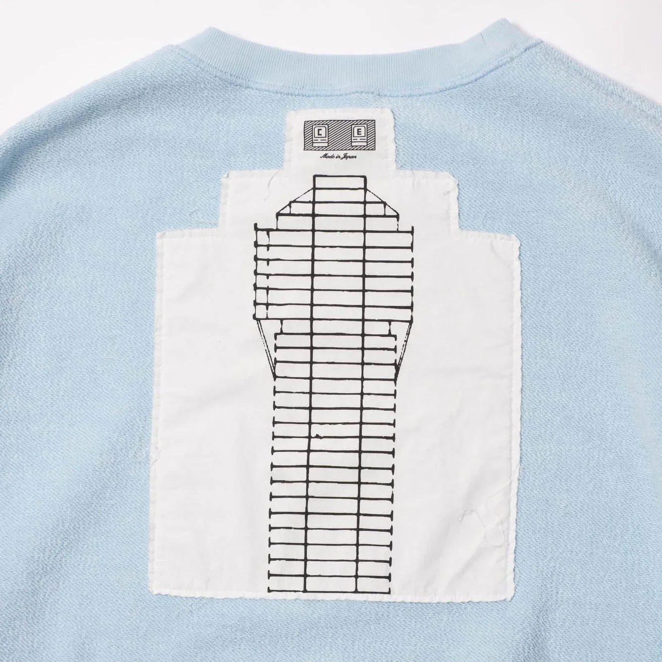 Cav Empt MD Ostension Crew Neck Sweater - Blue - Image 7