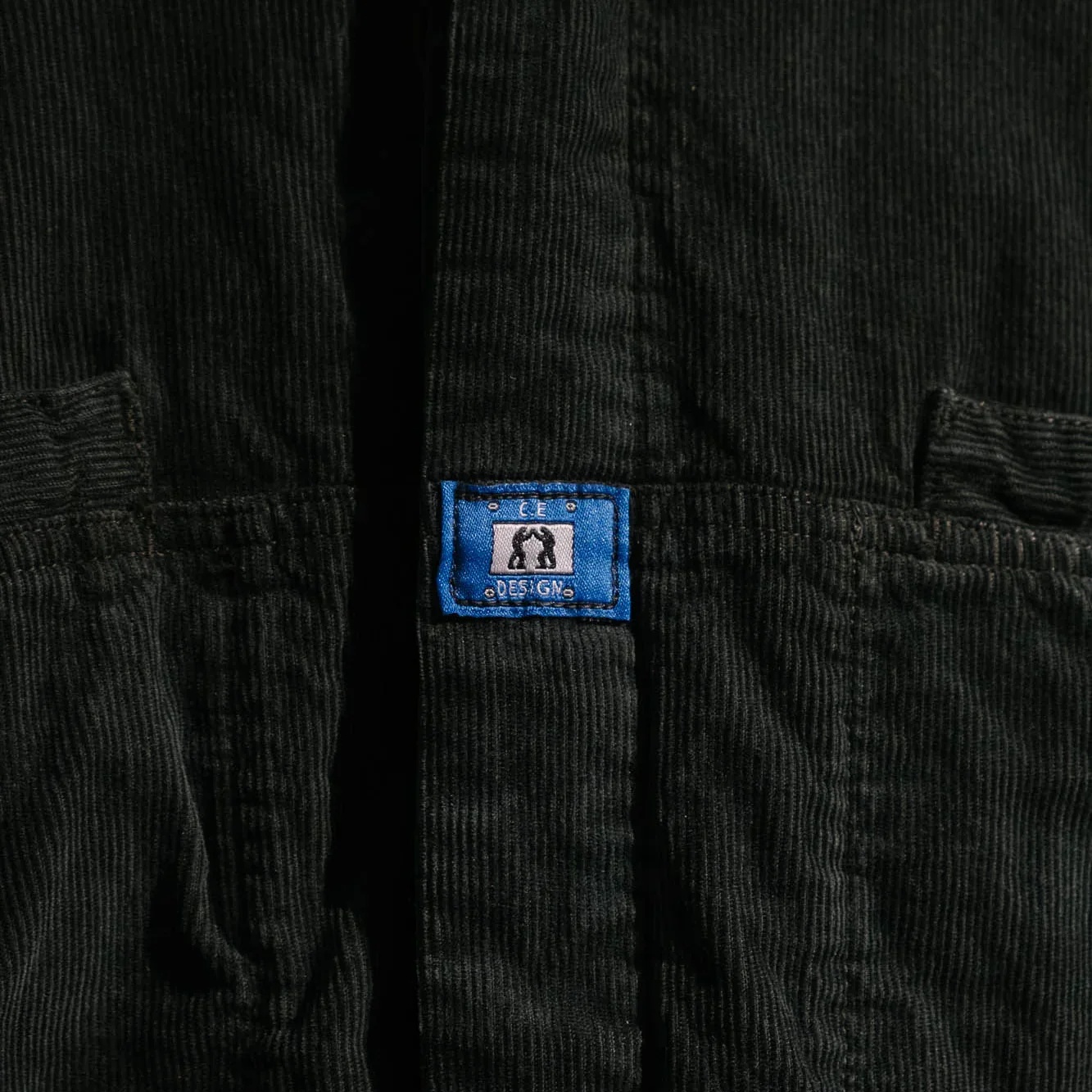 Cav Empt Overdye Cord Design Big Shirt - Charcoal - Image 4