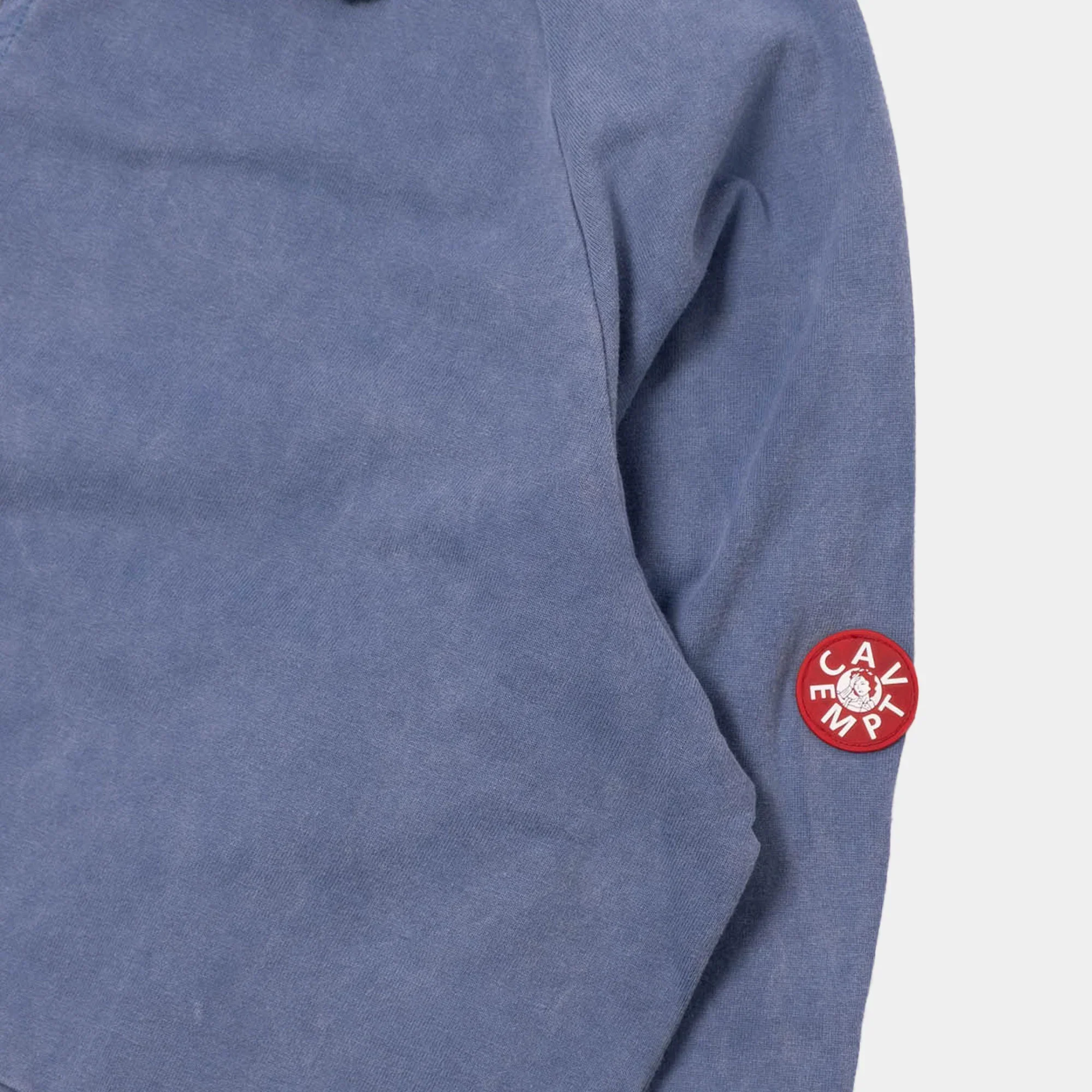 Cav Empt Overdye Cotton Jersey Zip Up - Grey - Image 5