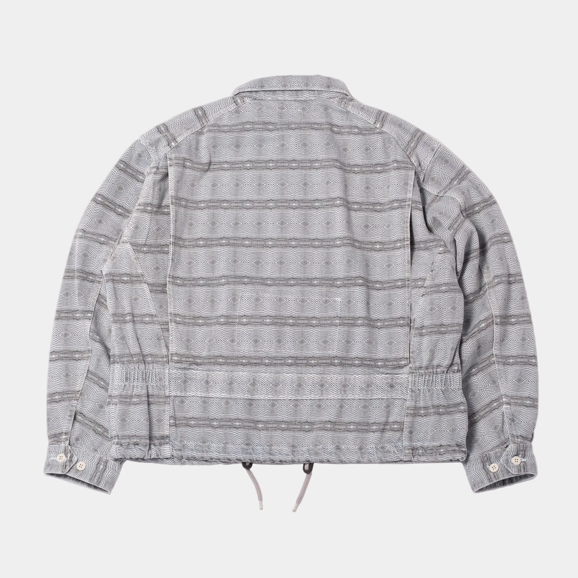 Cav Empt Overdye FK Pattern Button Jacket - Blue - Image 7