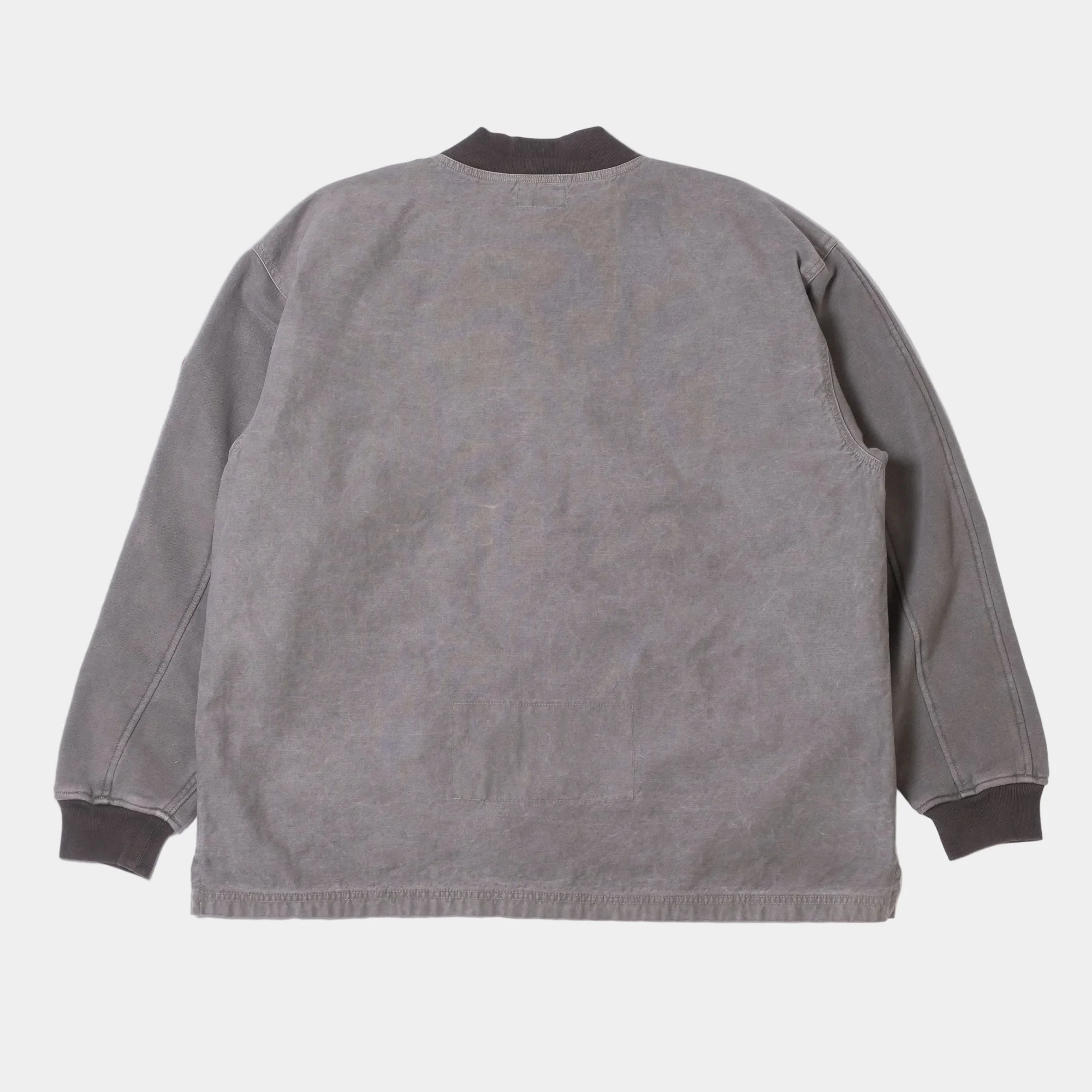 Cav Empt Overdye Jersey Sleeve Zip Jacket - Khaki - Image 5