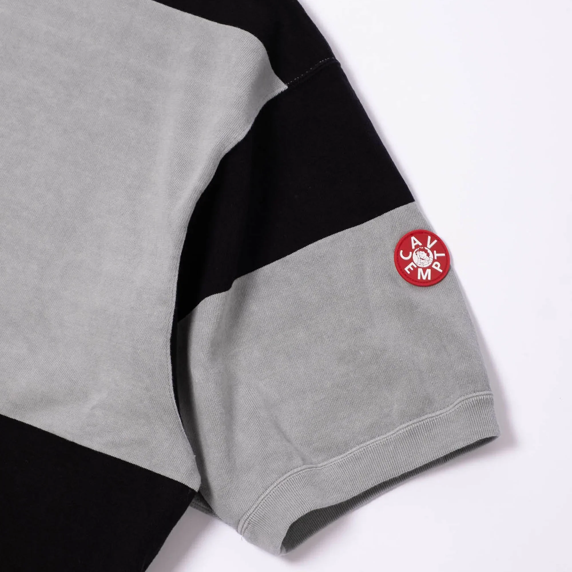 Cav Empt Overdye Stripe Short Sleeve Crew Neck - Khaki - Image 5