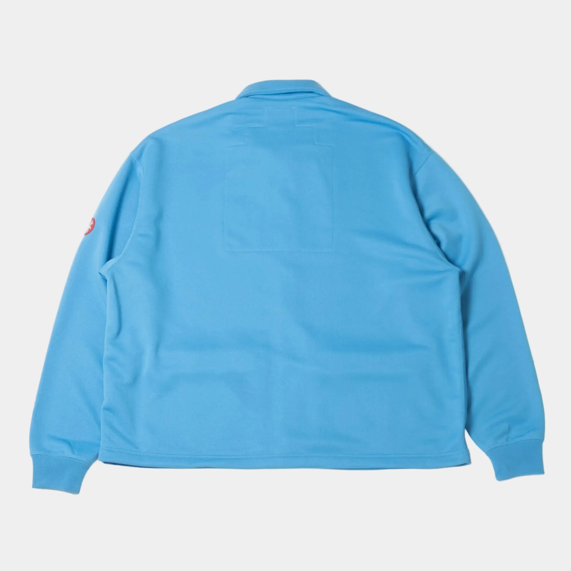 Cav Empt PE Jersey Collared Zip Up - Blue - Image 2