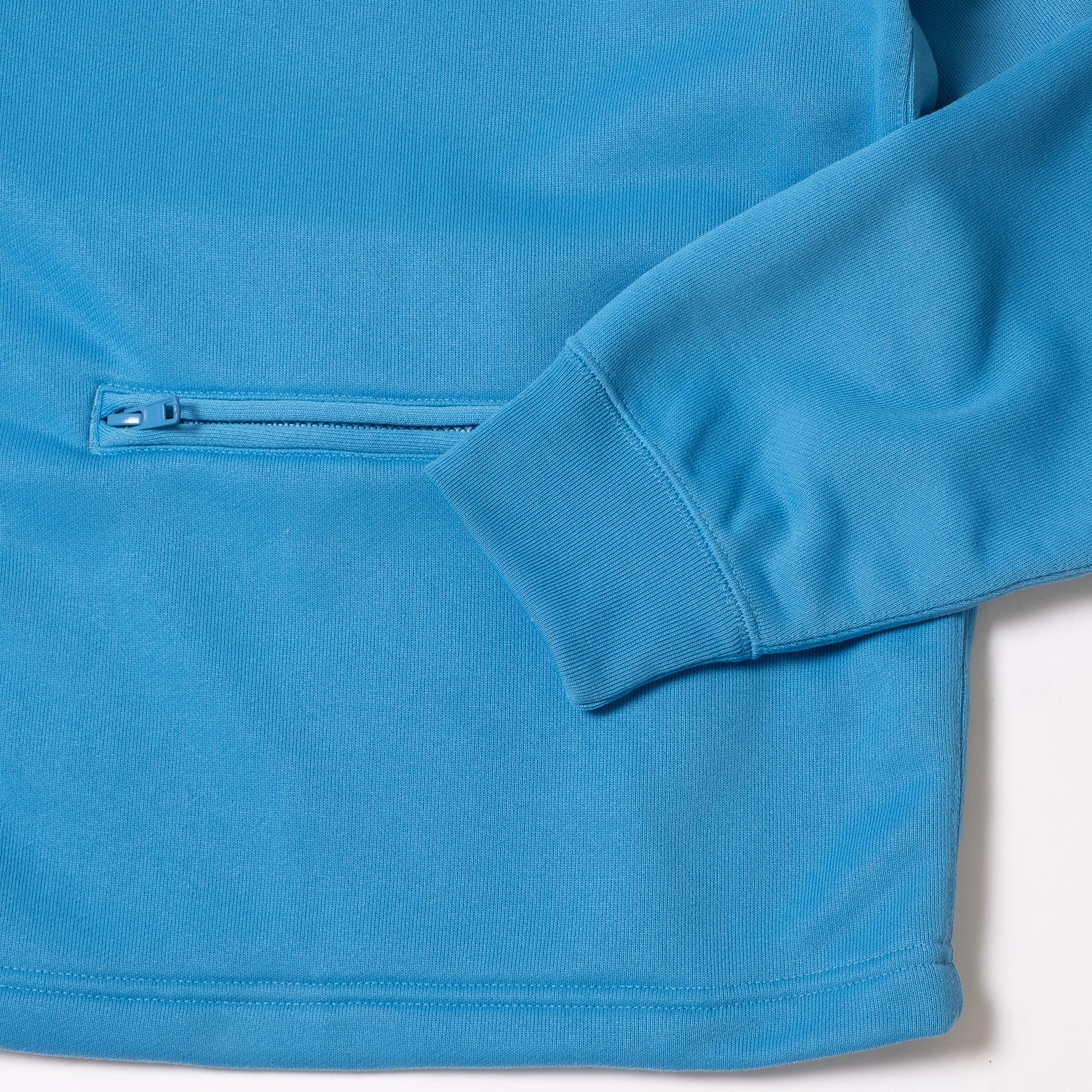 Cav Empt PE Jersey Collared Zip Up - Blue - Image 5