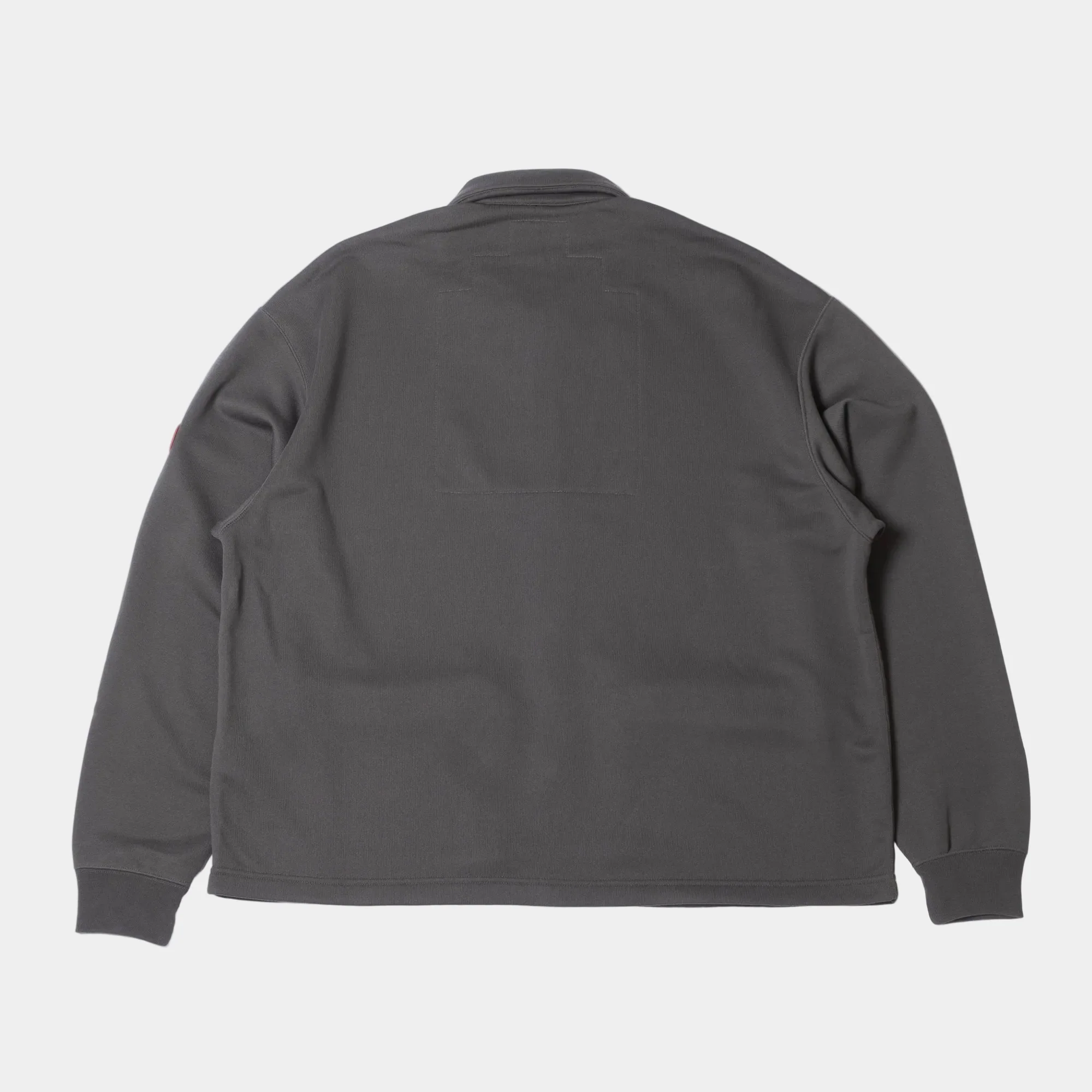 Cav Empt PE Jersey Collared Zip Up - Charcoal - Image 2