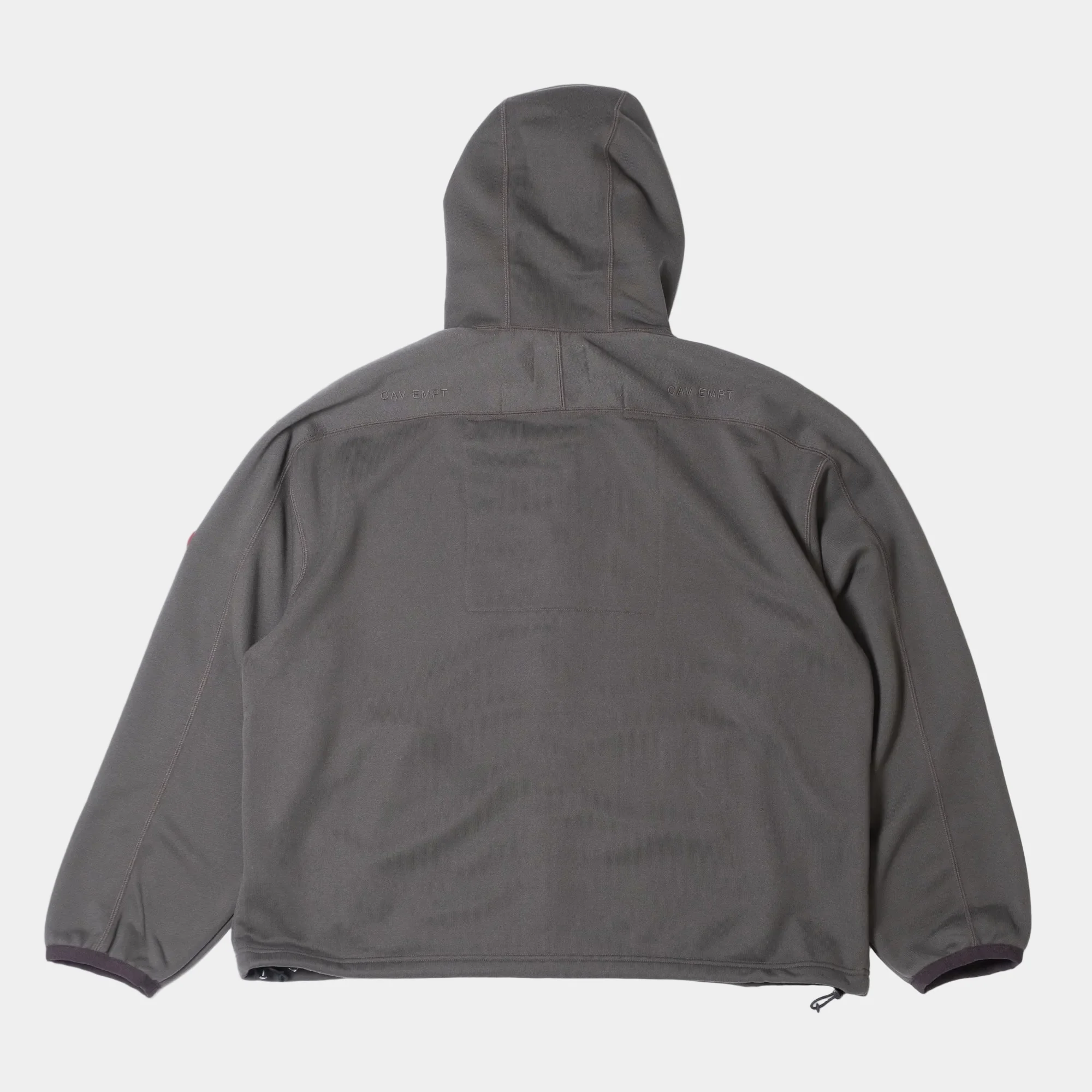 Cav Empt PE Jersey Zip Hoody - Charcoal - Image 2