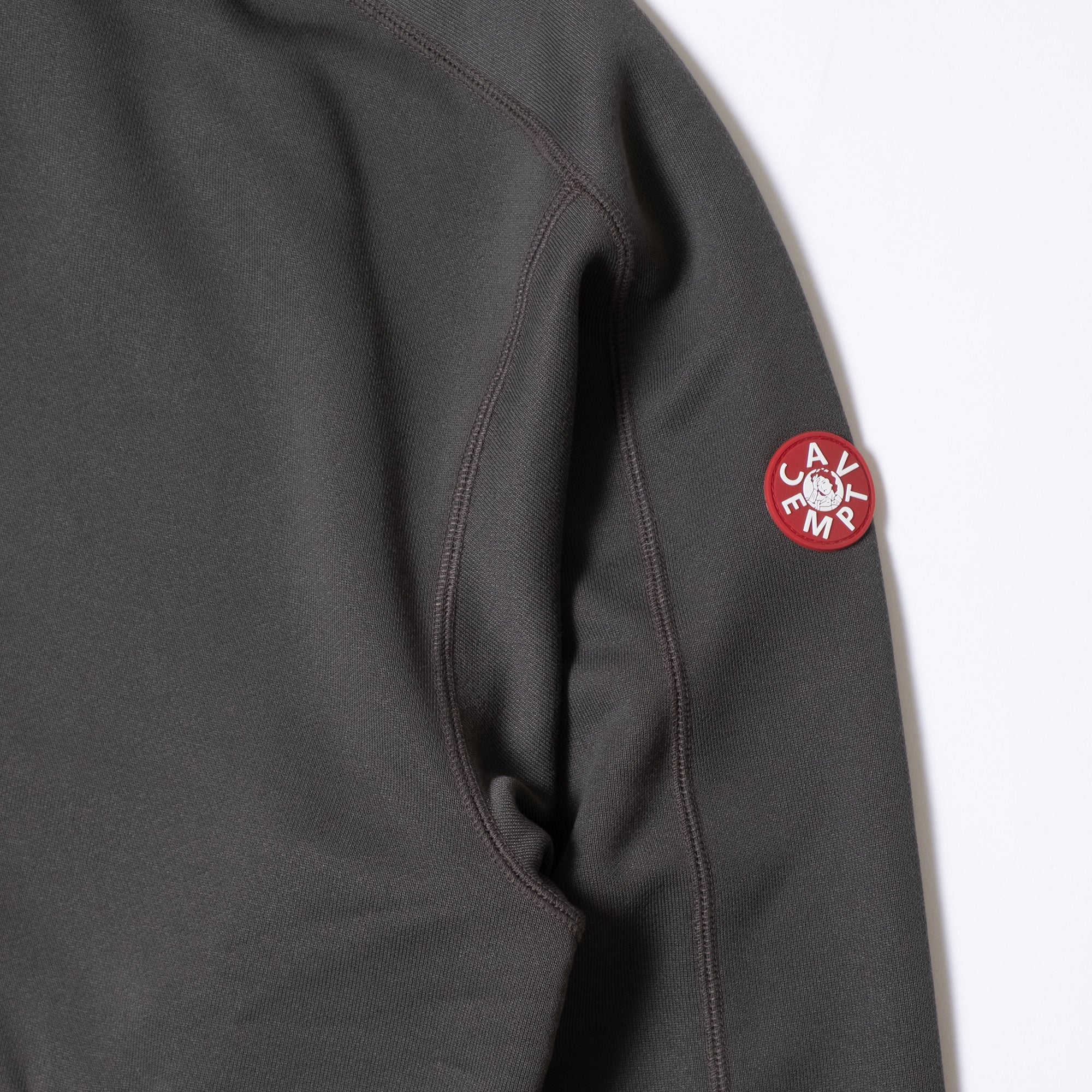 Cav Empt PE Jersey Zip Hoody - Charcoal - Image 4