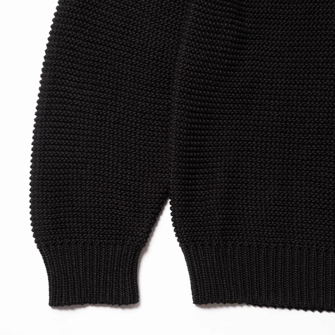 Cav Empt Raglan Cotton Knit Sweater - Black - Image 4