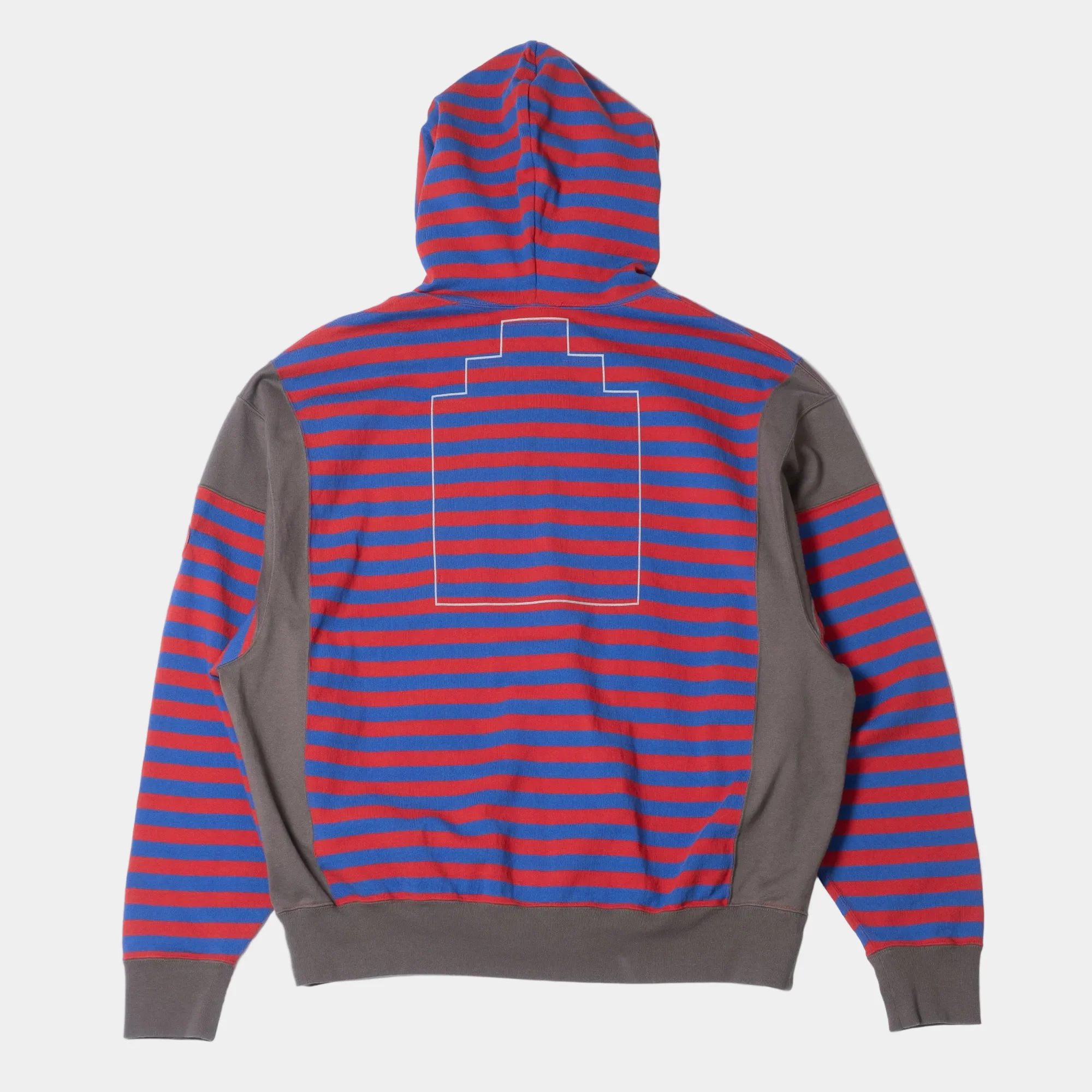 Cav Empt Side Colour Stripe Light Zip Hoody - Red - Image 2