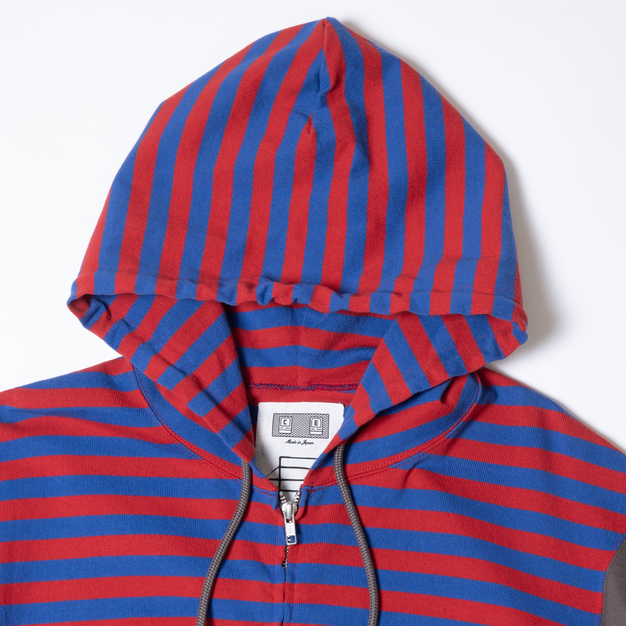 Cav Empt Side Colour Stripe Light Zip Hoody - Red - Image 3