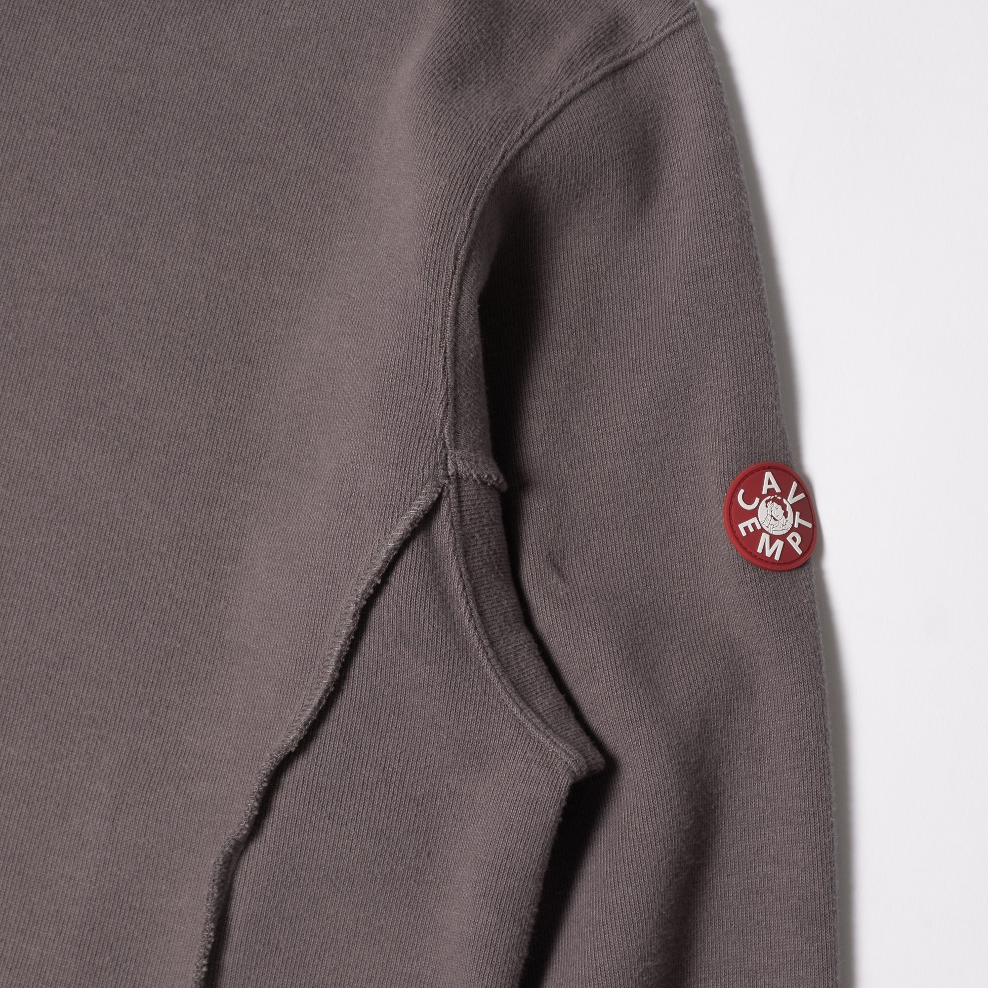 Cav Empt Side Seam DBL Knit Long Sleeve Top - Khaki - Image 3