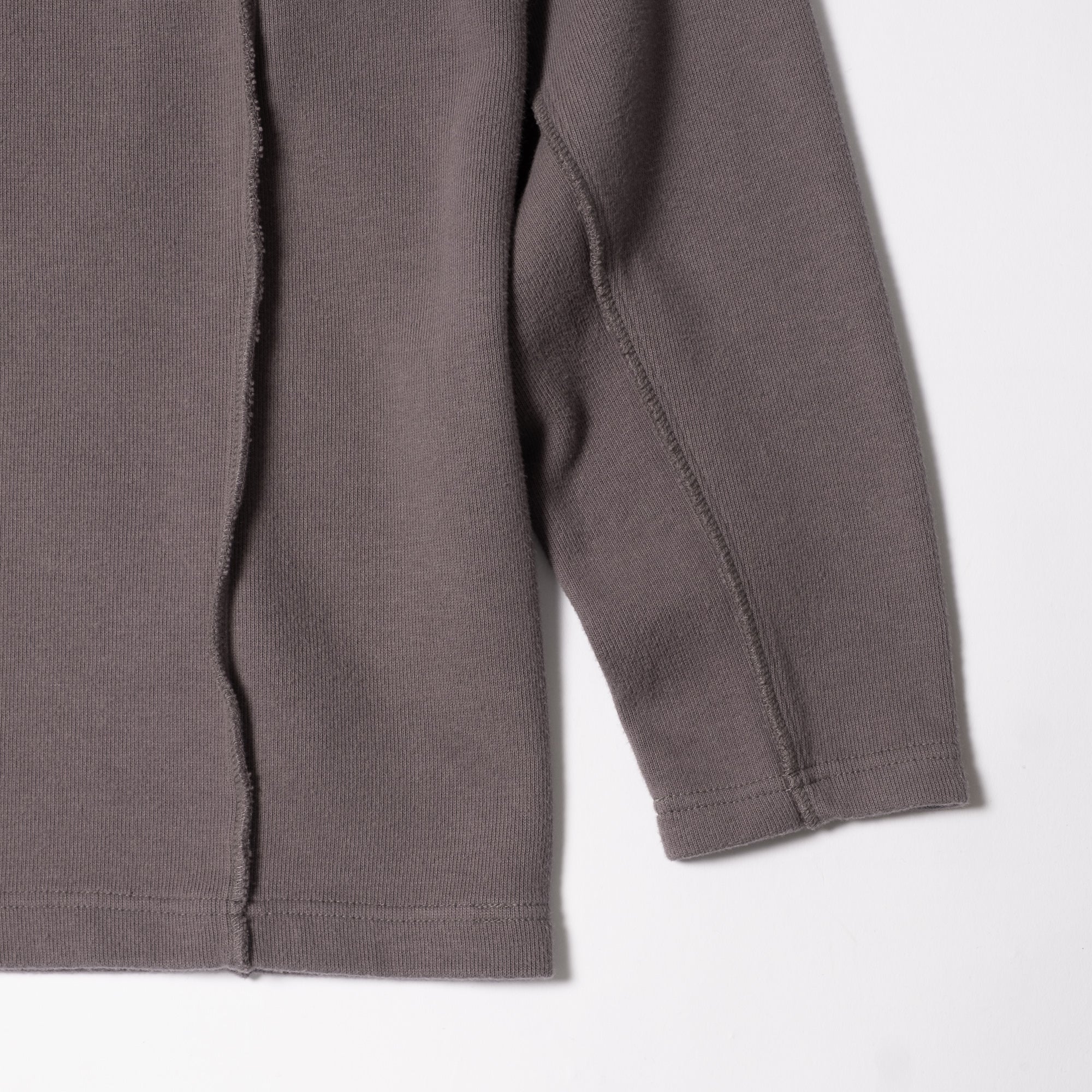 Cav Empt Side Seam DBL Knit Long Sleeve Top - Khaki - Image 4