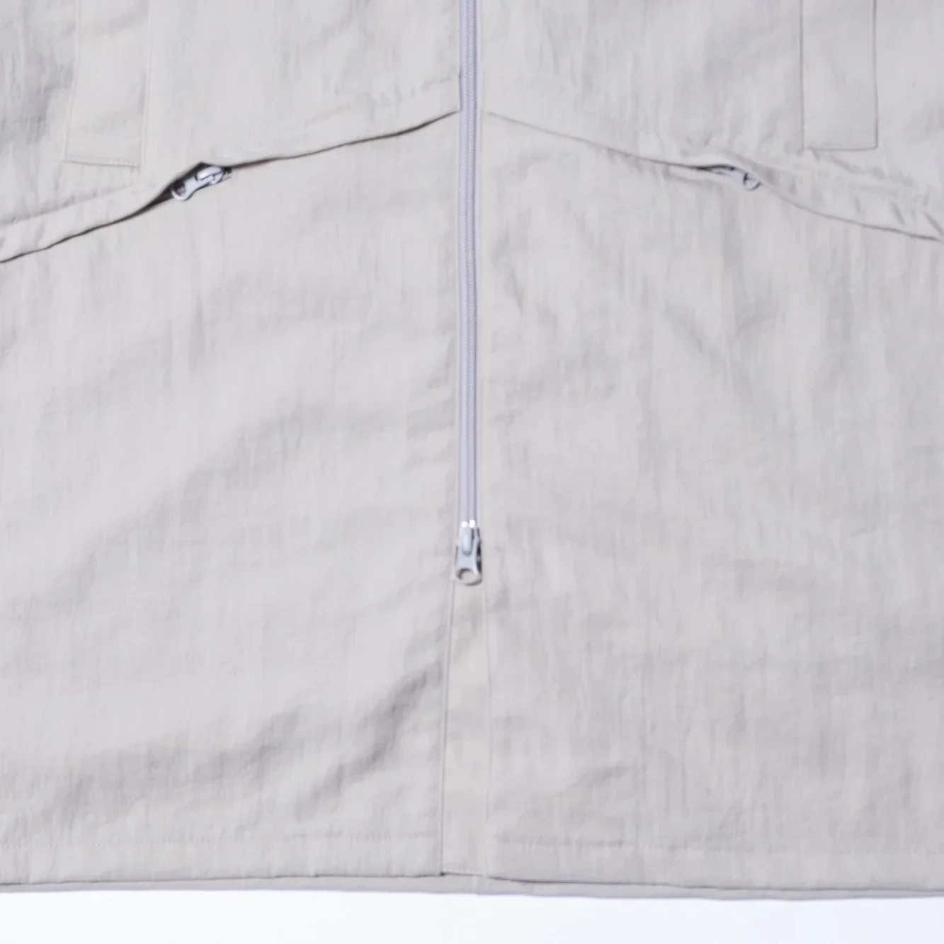 Cav Empt Solid Nylon Wing Coat - Grey - Image 5