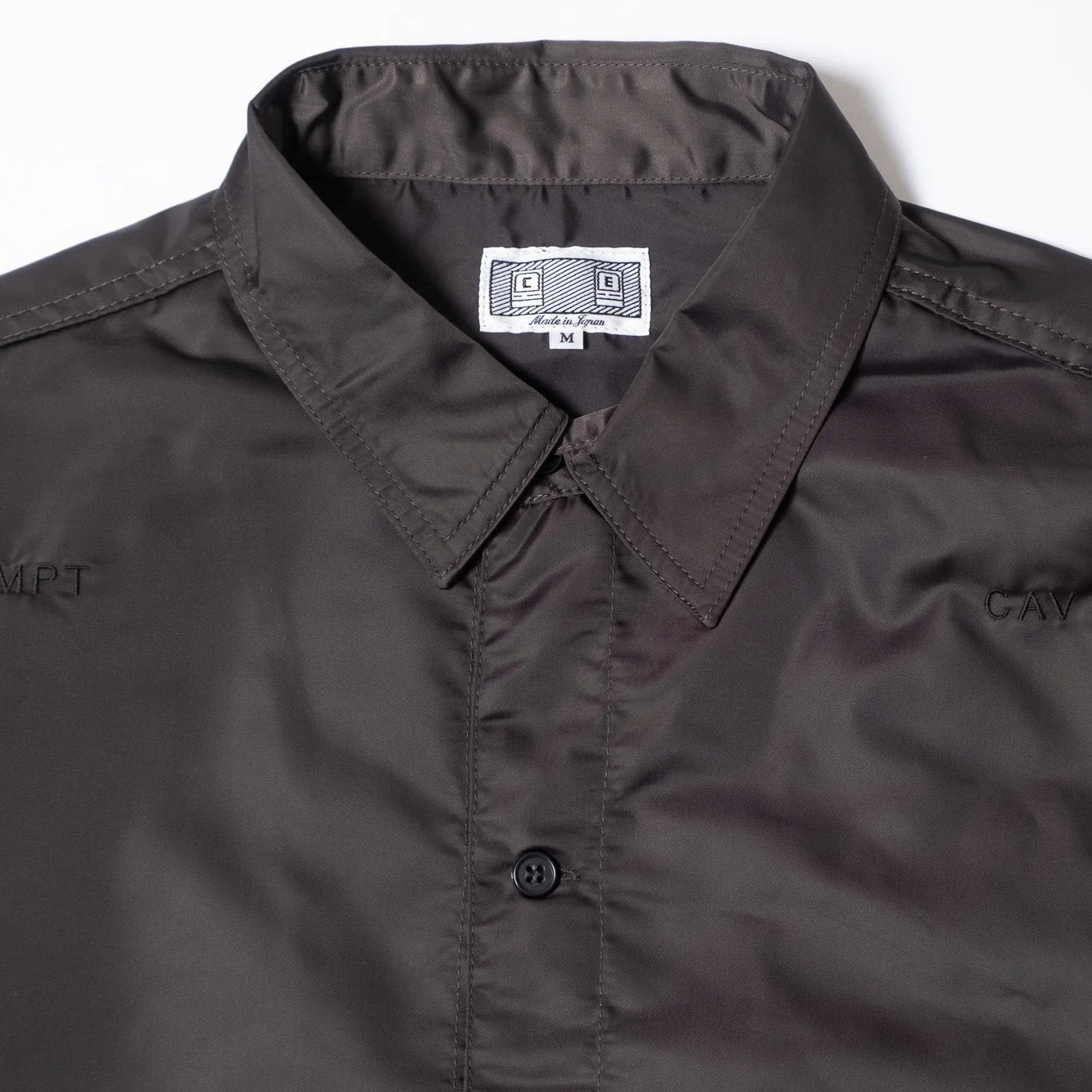 Cav Empt Welt Pockets PE Big Shirt - Charcoal - Image 2