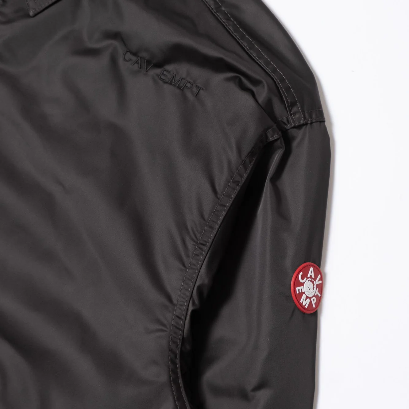 Cav Empt Welt Pockets PE Big Shirt - Charcoal - Image 3