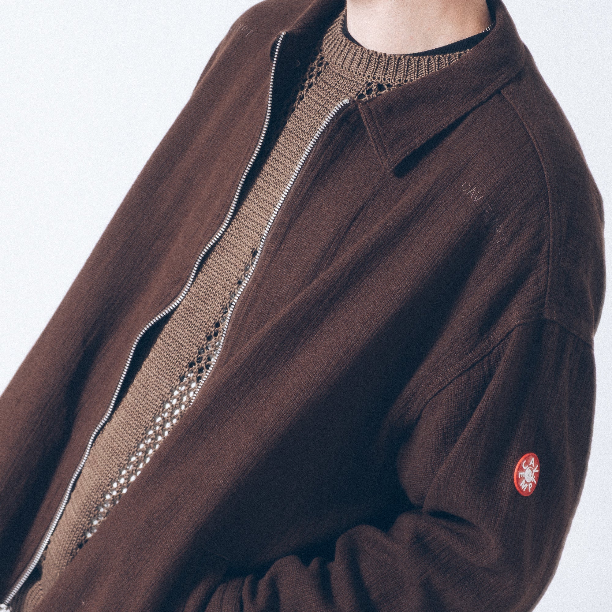 Cav Empt Welt Pockets Zip Shirt Jacket - Charcoal - Image 10