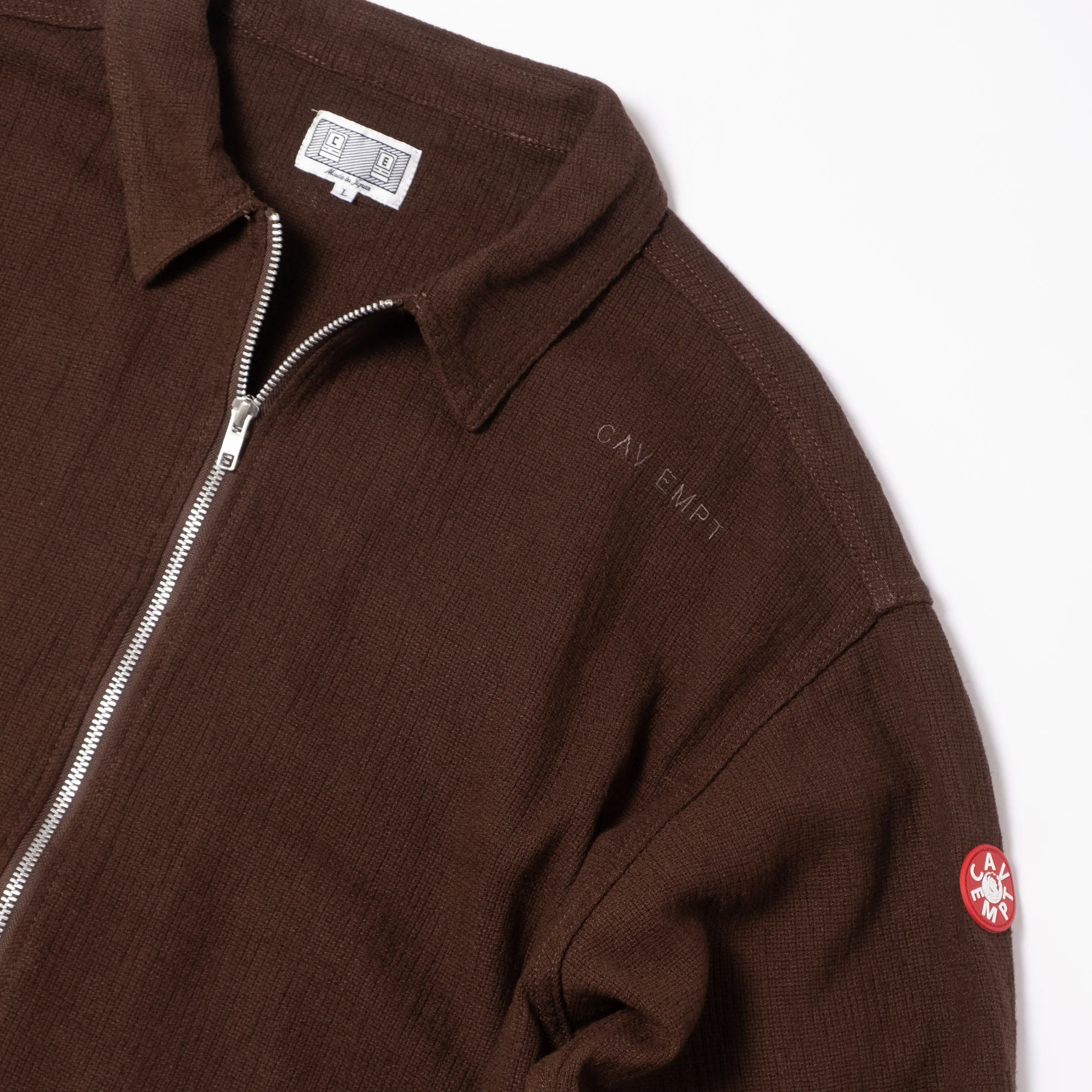 Cav Empt Welt Pockets Zip Shirt Jacket - Charcoal - Image 5