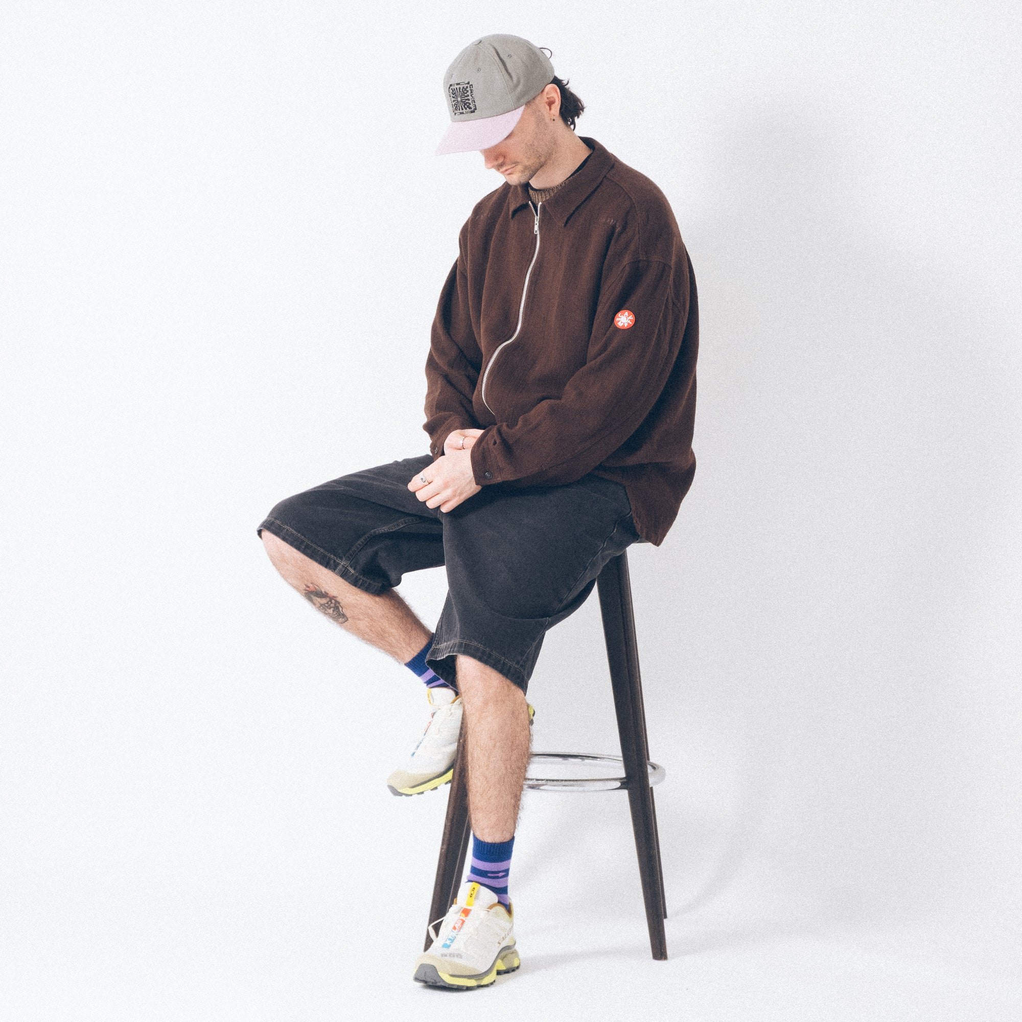 Cav Empt Welt Pockets Zip Shirt Jacket - Charcoal - Image 8