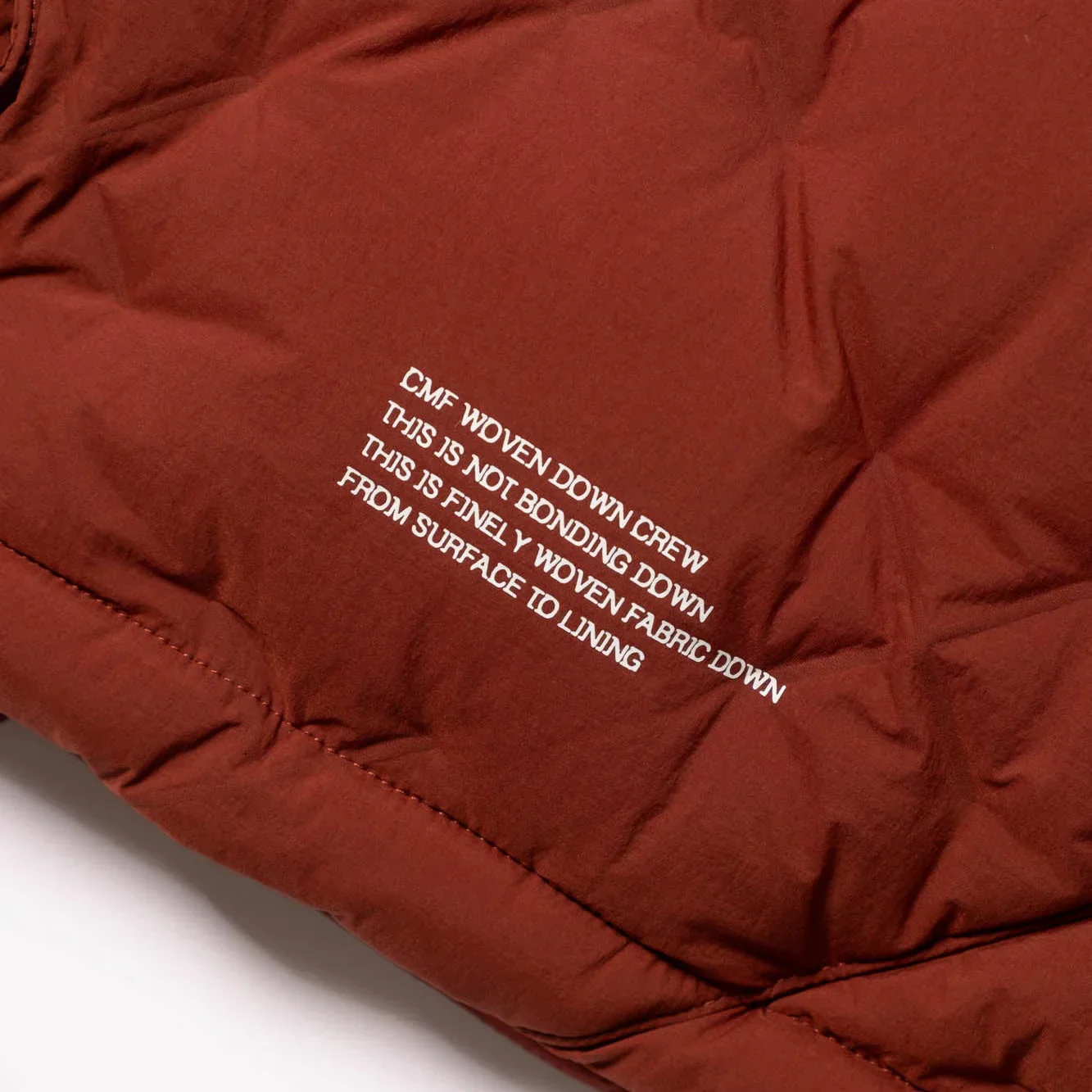 CMF Comfy Outdoor Garment CMF Woven Down Crew - Mocha - Image 4