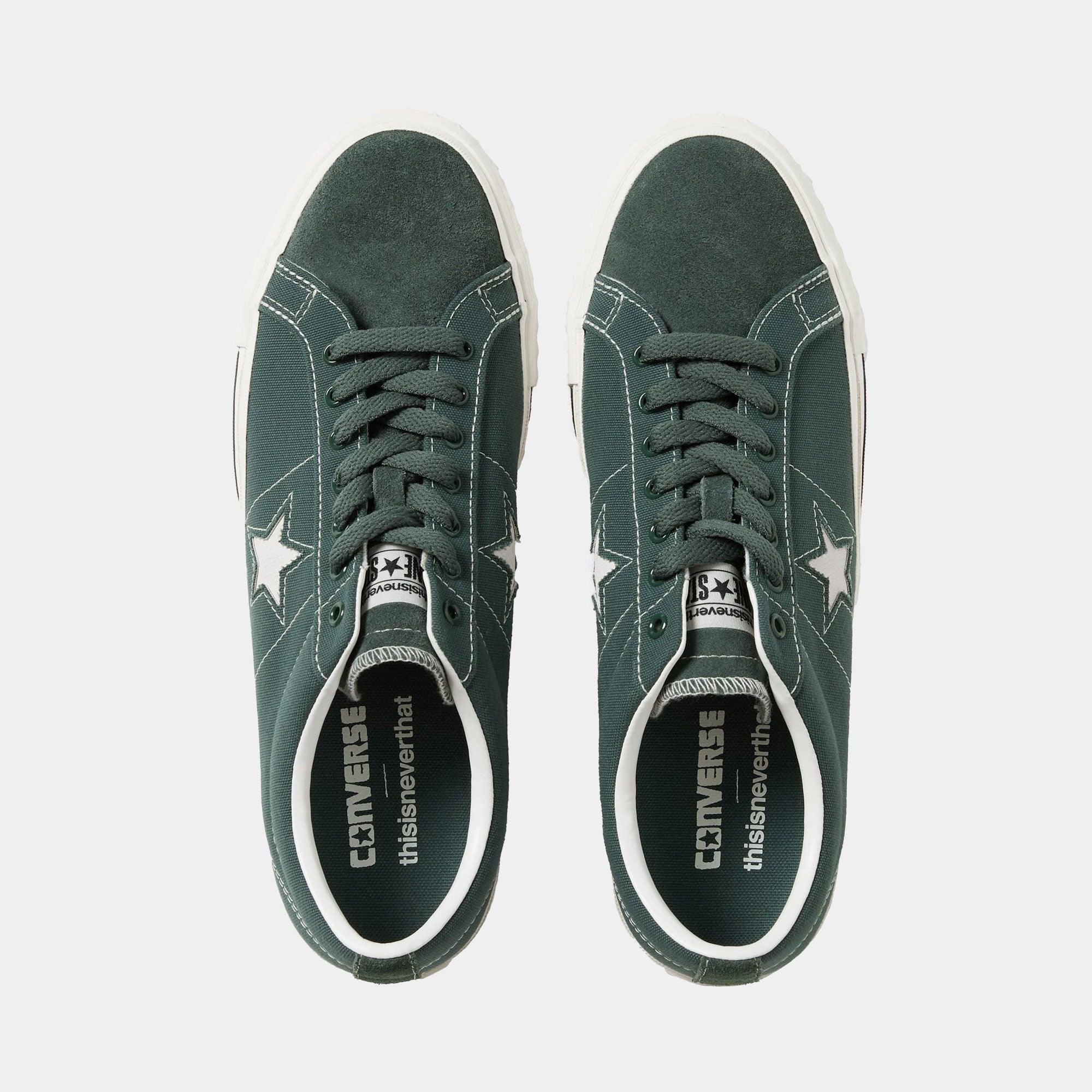 Converse x thisisneverthat One Star Pro - Trekking Green/Black/White - Image 7