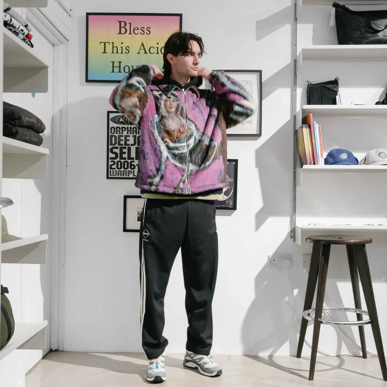 F.C.Real Bristol Training Track Pants - Black - Image 7