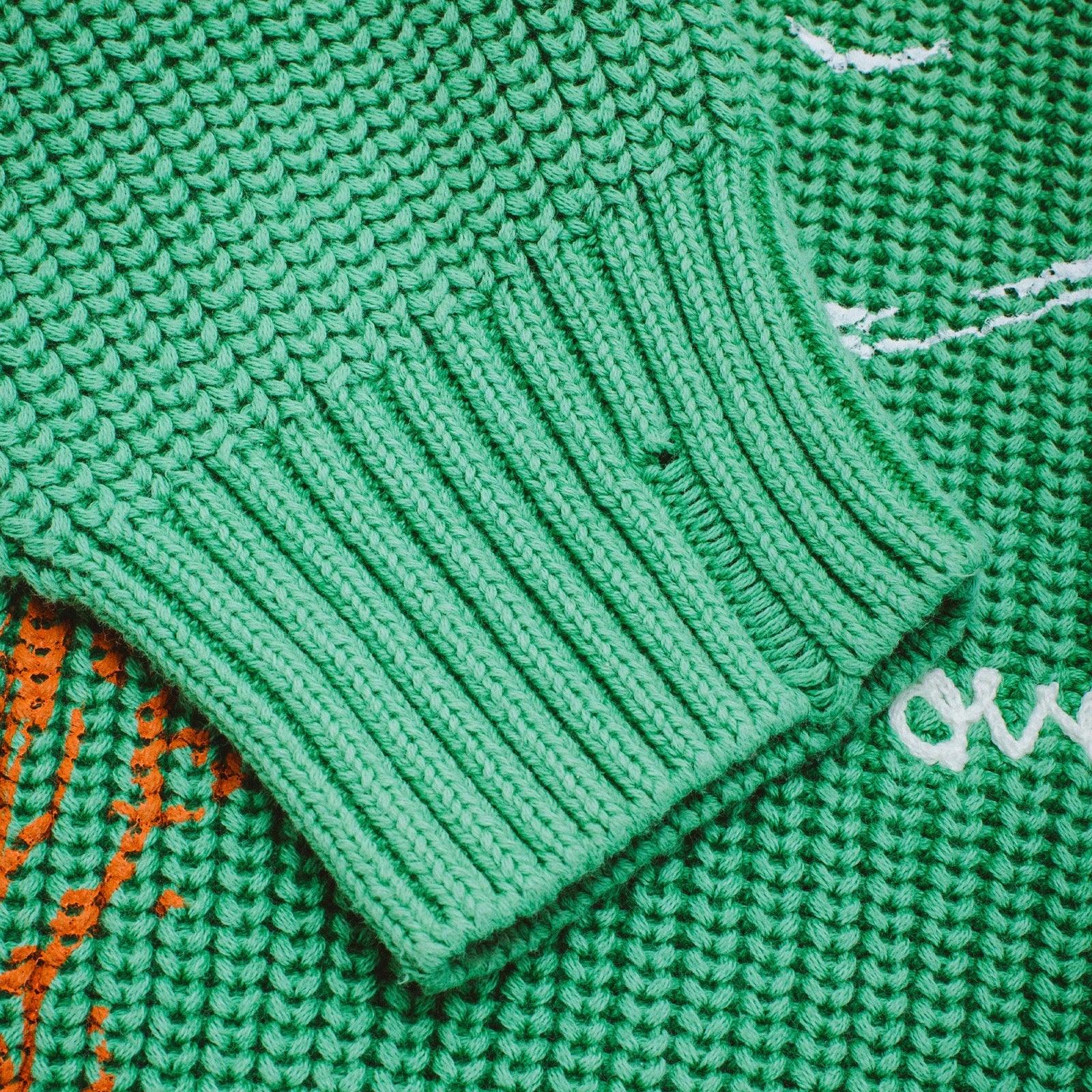 Fucking Awesome Overdyed Knit - Green - Image 4