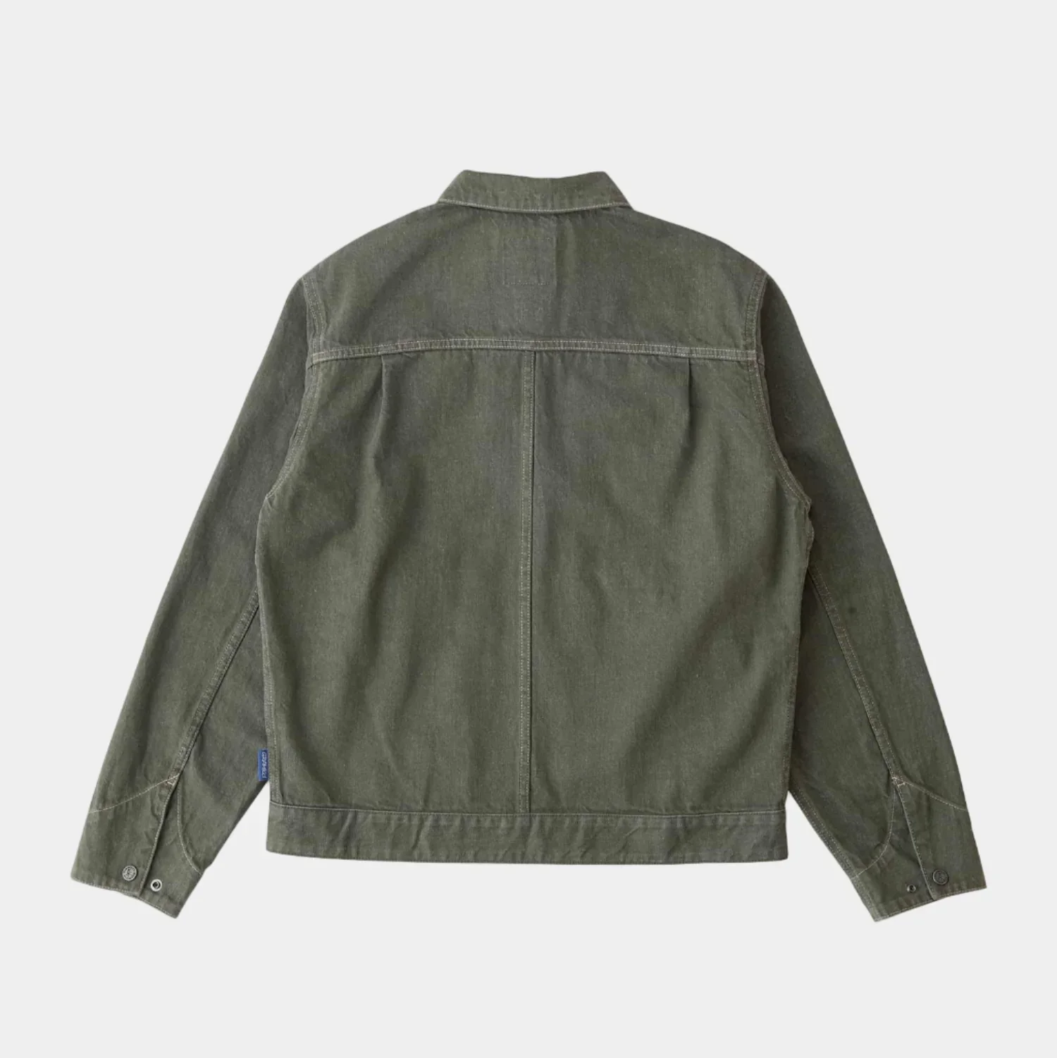 Gramicci Japanese Slub Denim Jacket - Dark Sage - Image 7