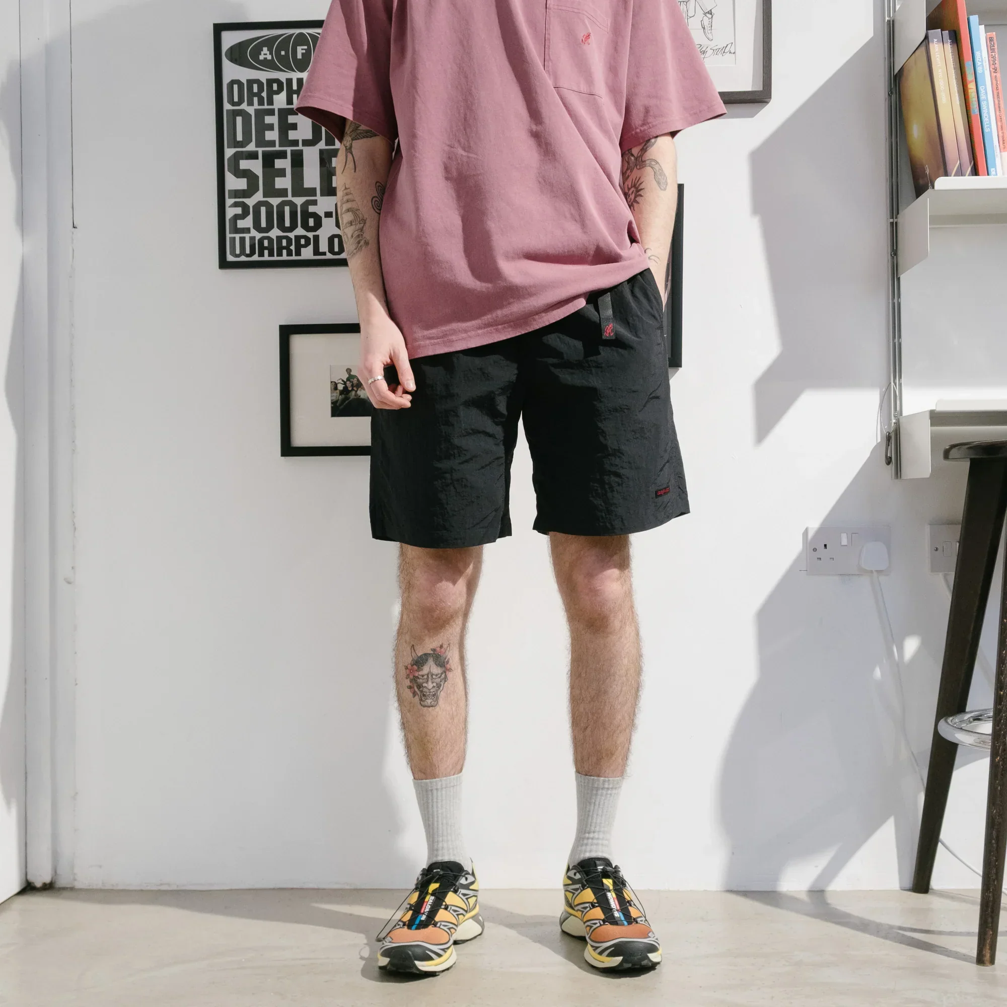 Gramicci Nylon Packable G-Short - Black - Image 3