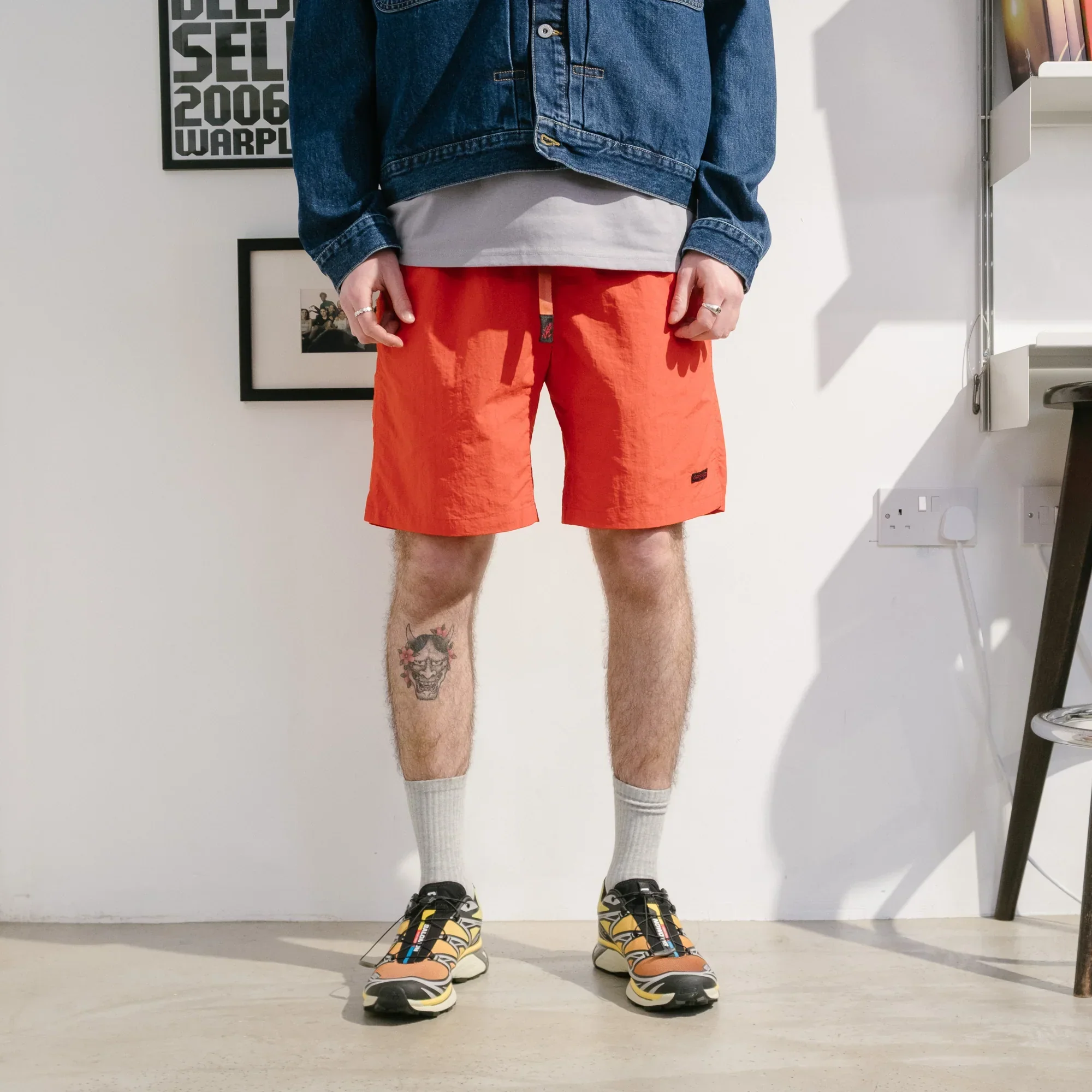 Gramicci Nylon Packable G-Short - Burnt Orange - Image 2
