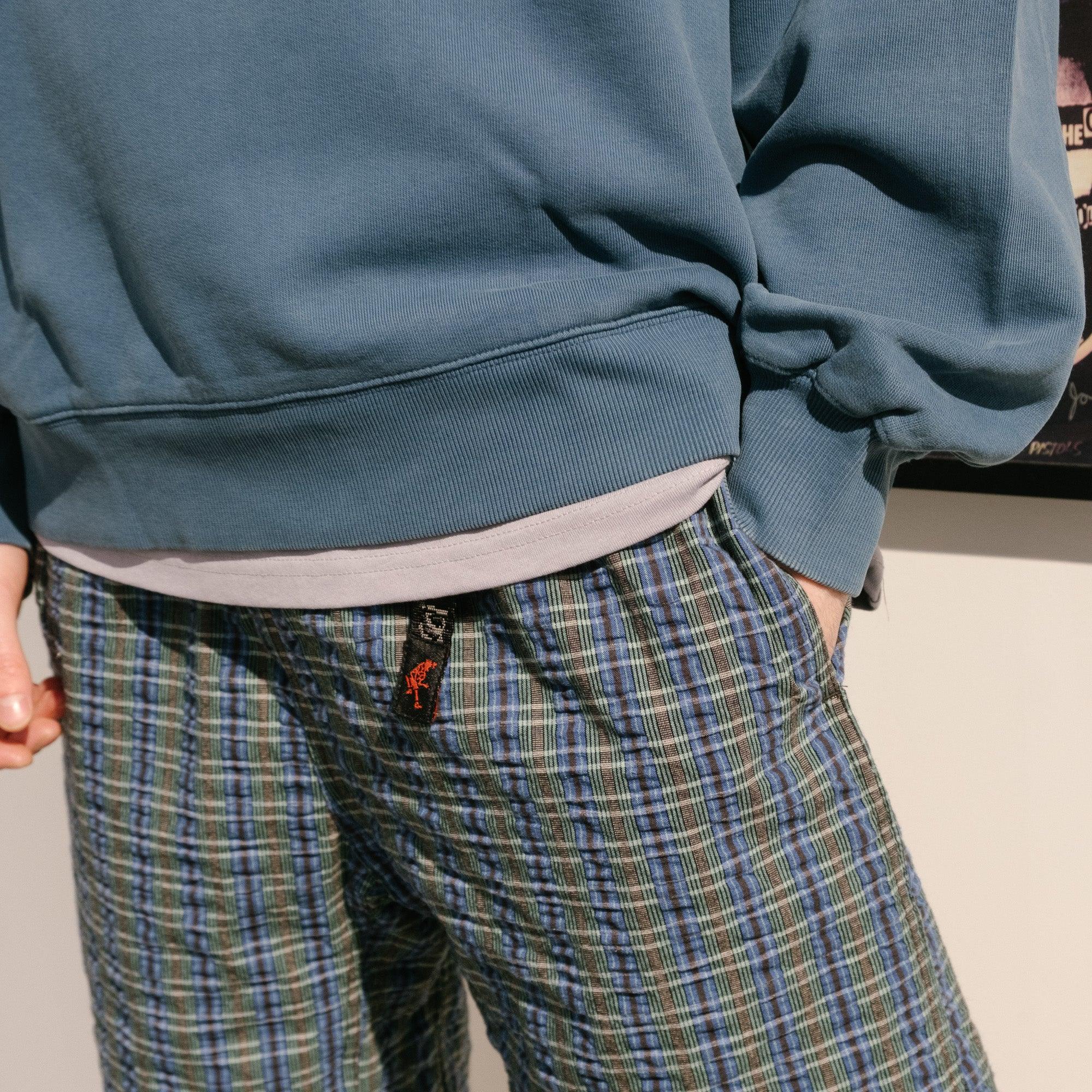 Gramicci OG Seersucker Short - Multi Stripe Plaid - Image 5