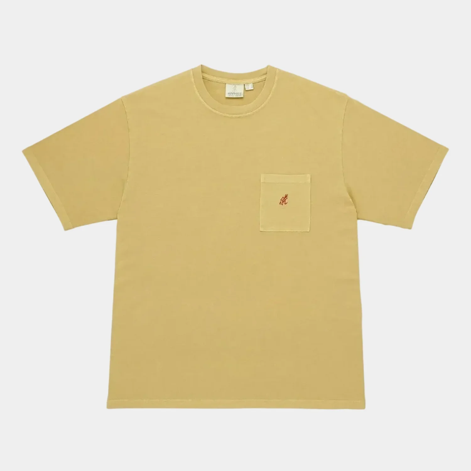 Gramicci One Point Tee - Sulphur Pigment