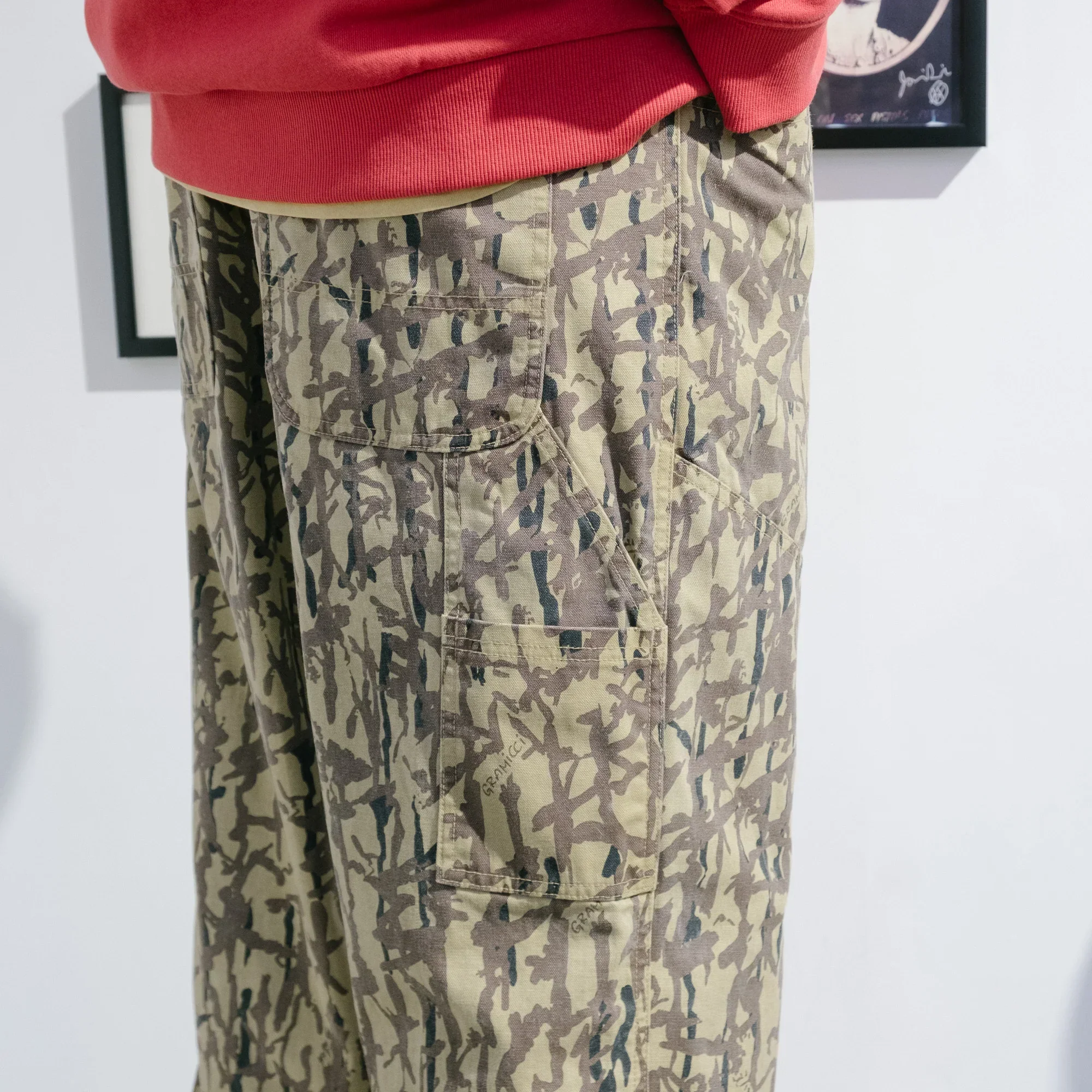Gramicci Taos Canvas Pants - Khaki Reed - Image 5